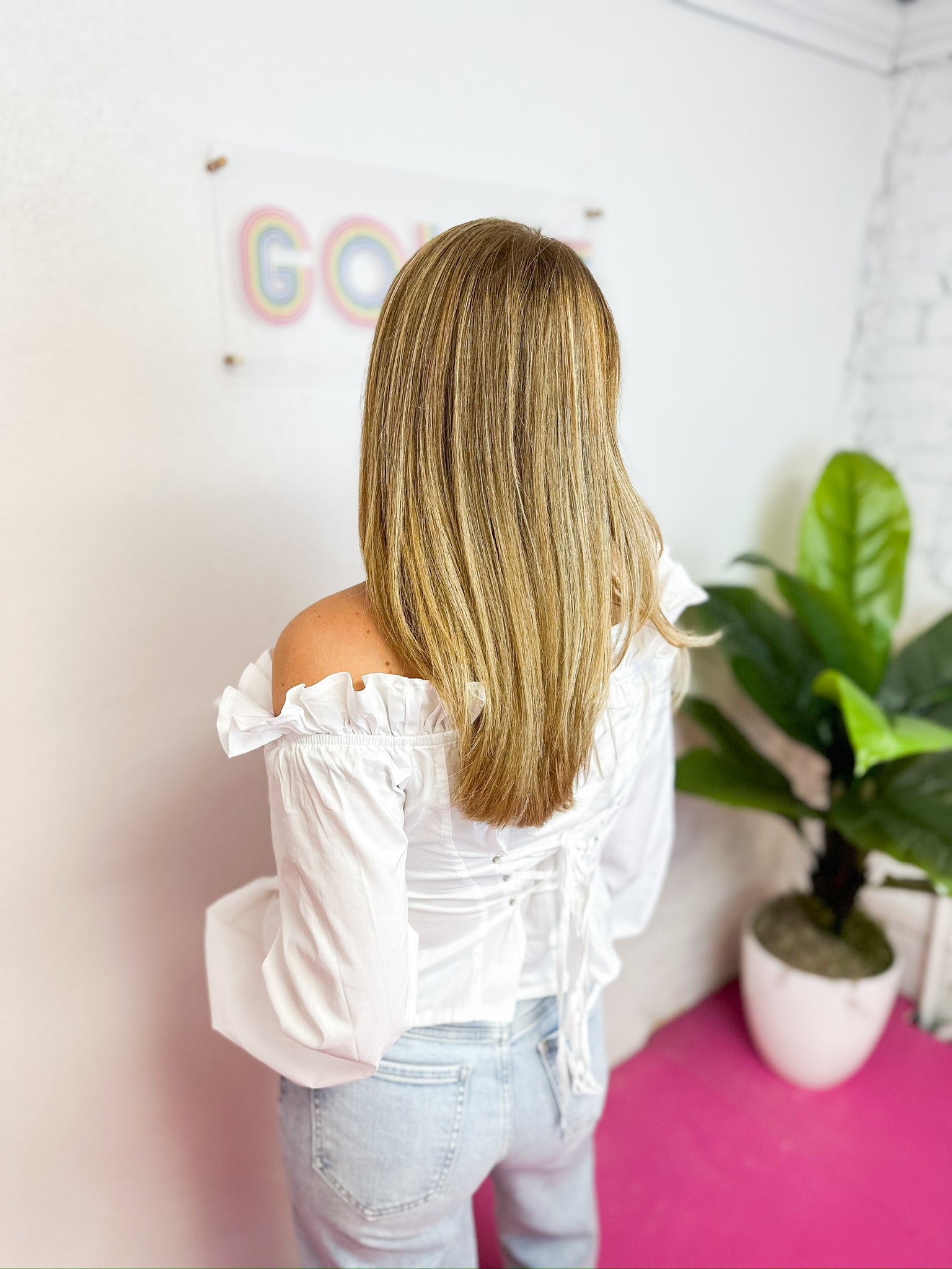 Off The Shoulder Ruffle Blouse