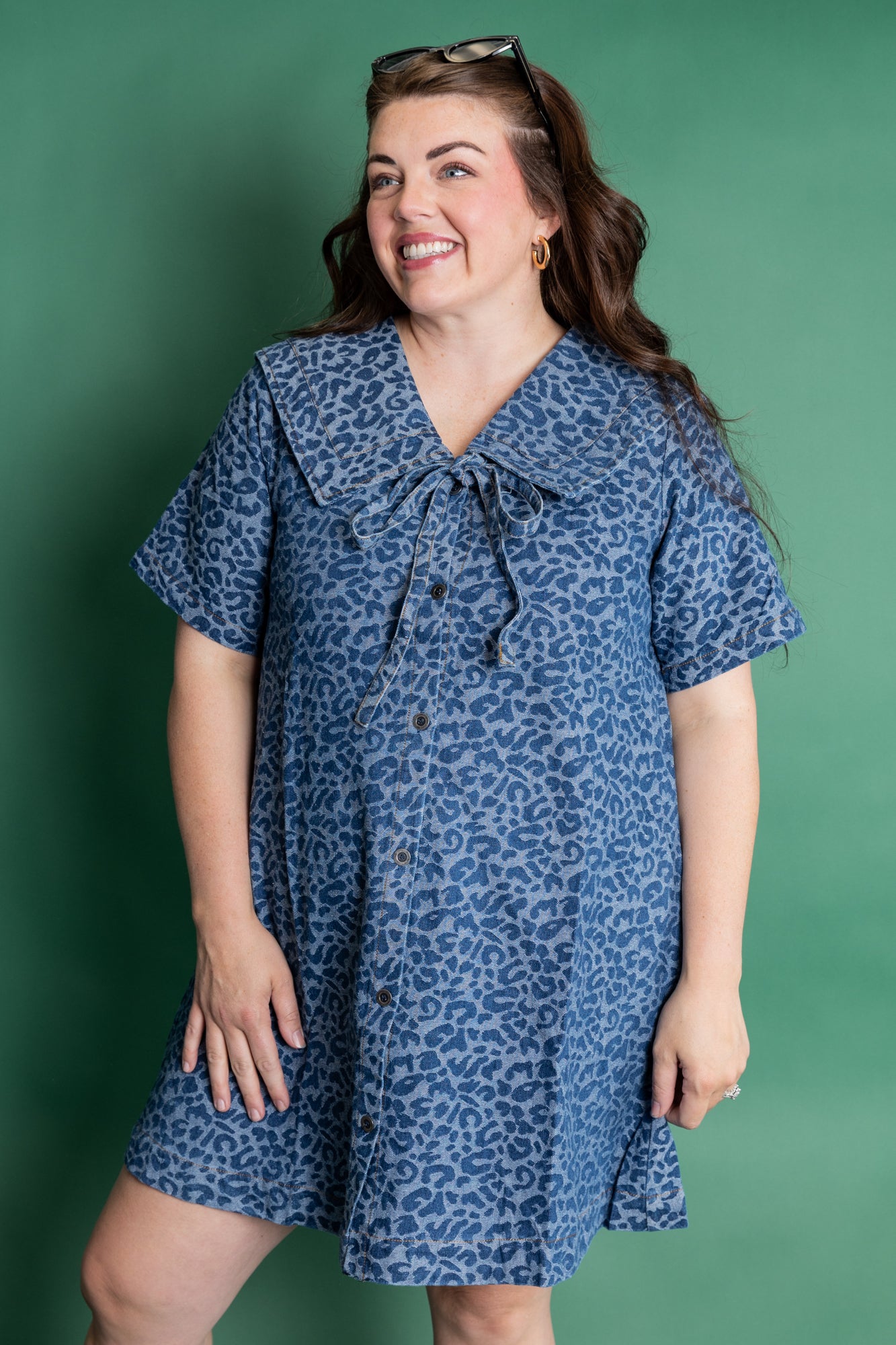 Plus Size Sassy Safari Dress