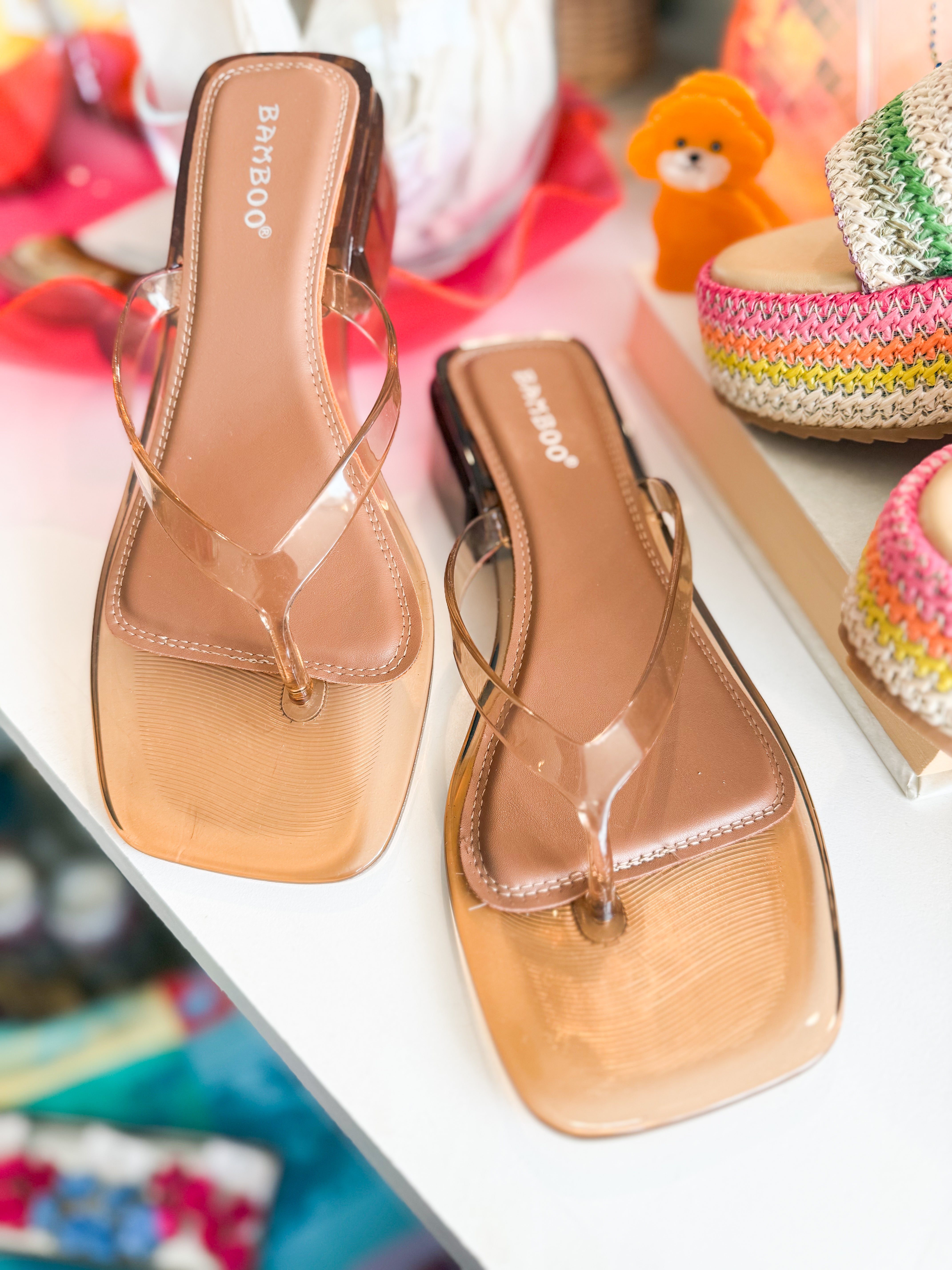 Jelly Block Heel