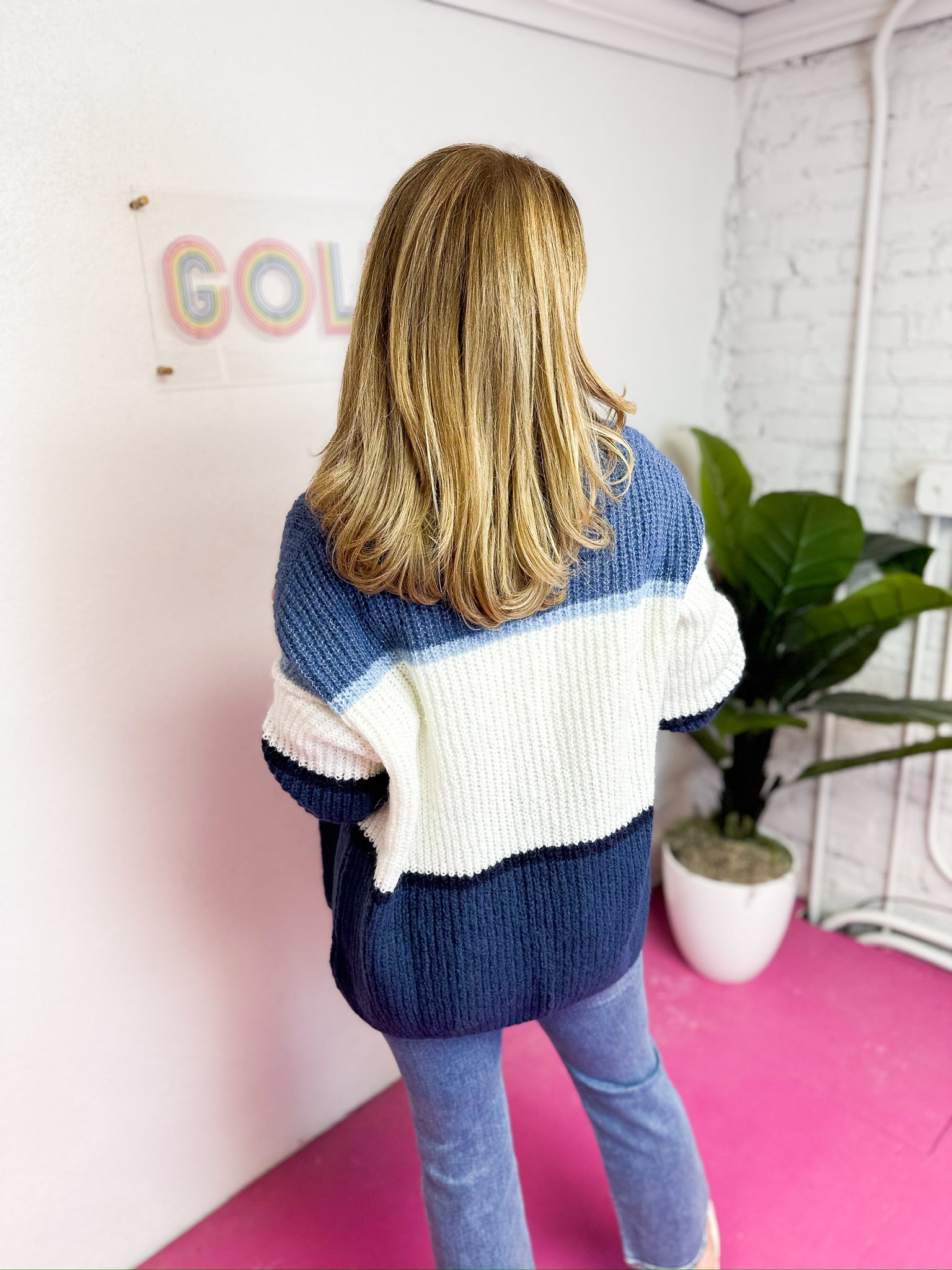 Jones Stripe Cardigan