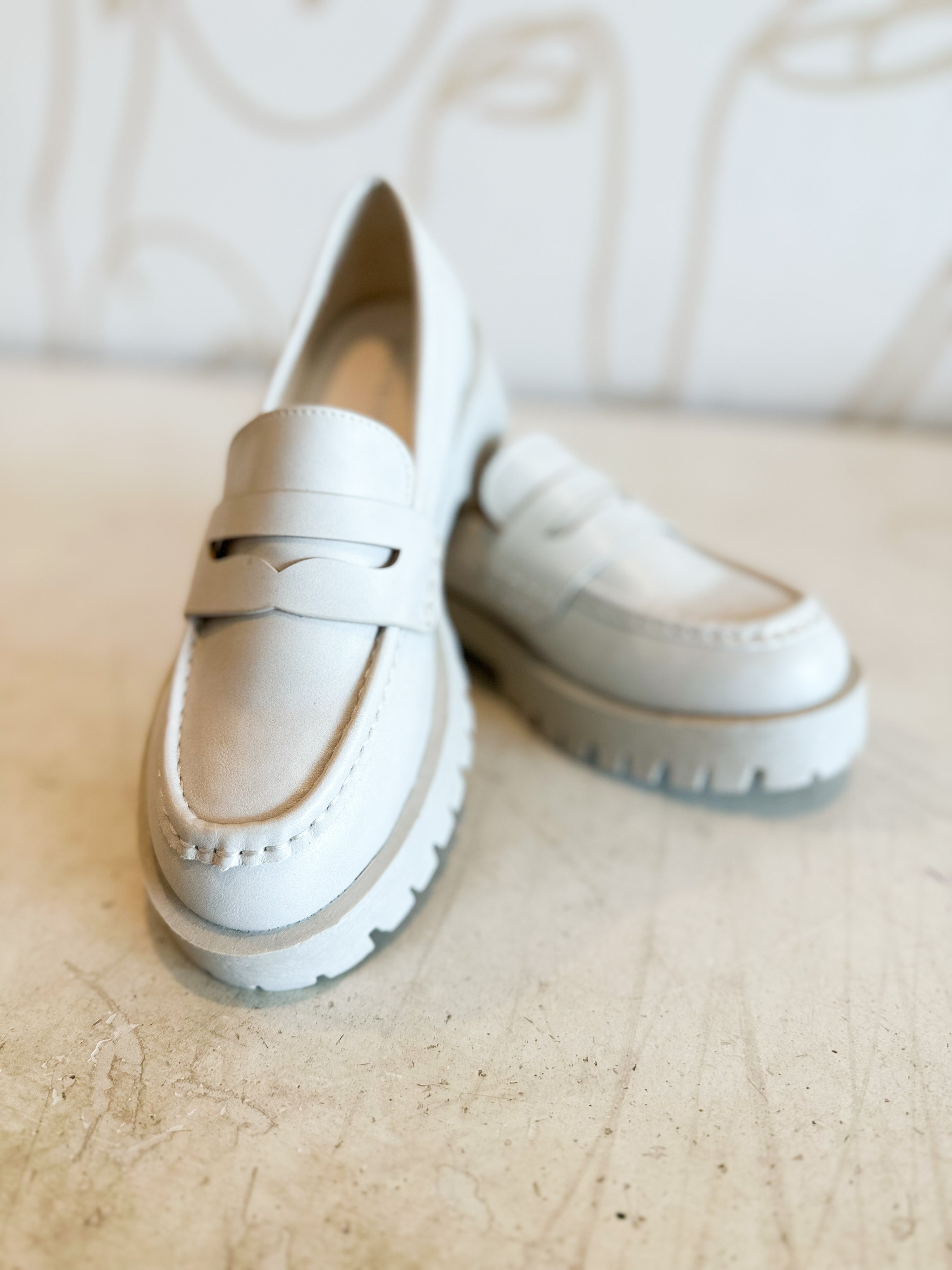 Penny Ivory Loafer