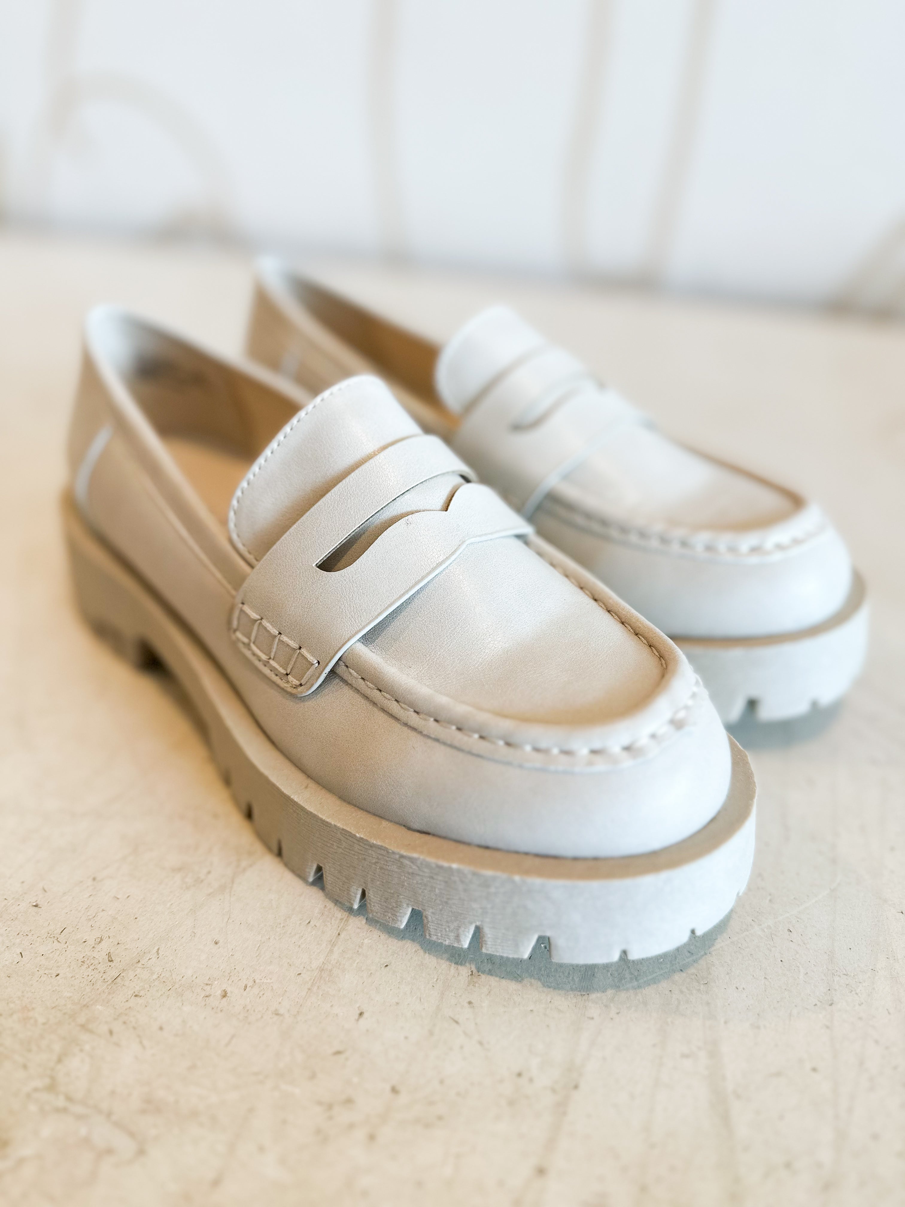 Penny Ivory Loafer