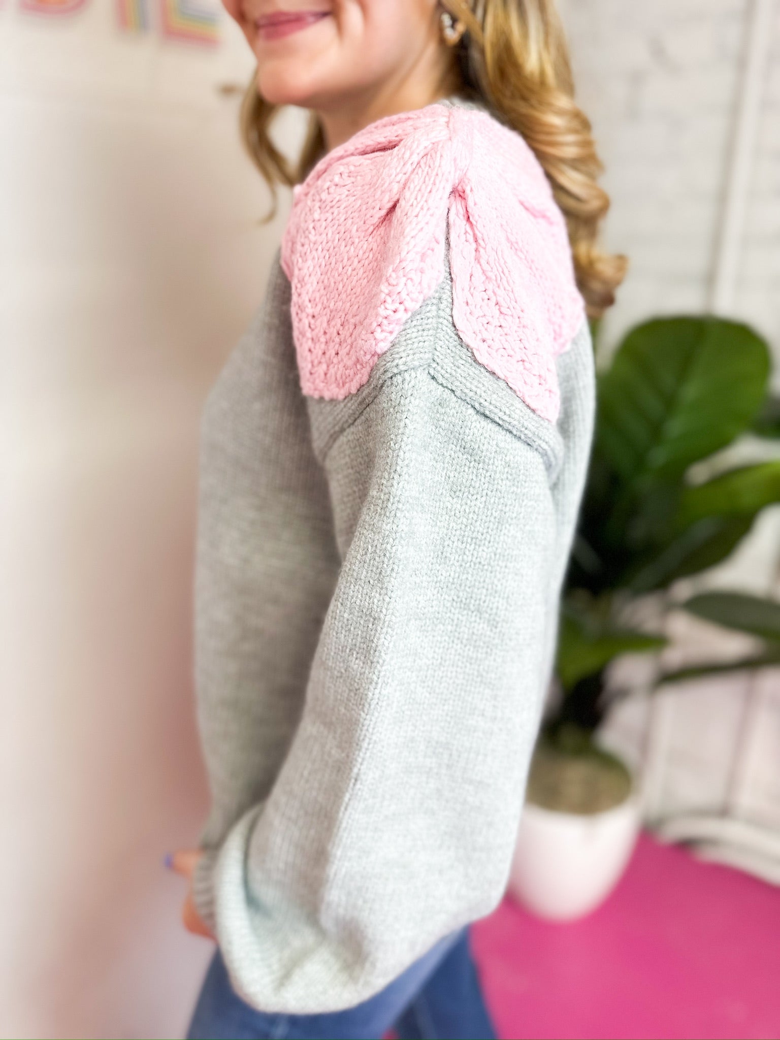 Ribbon Detail Sweater