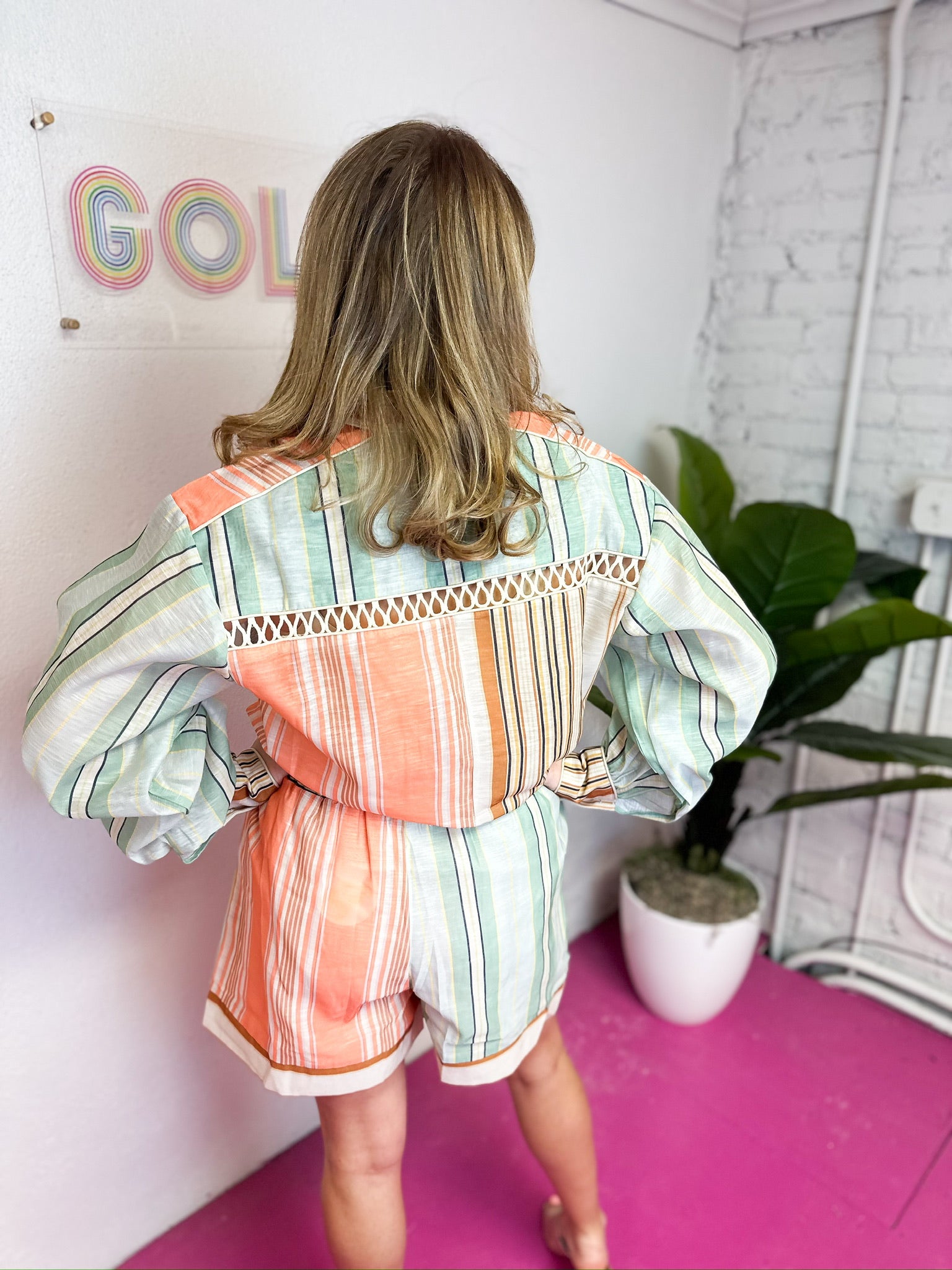 Autumn Stripe Blouse