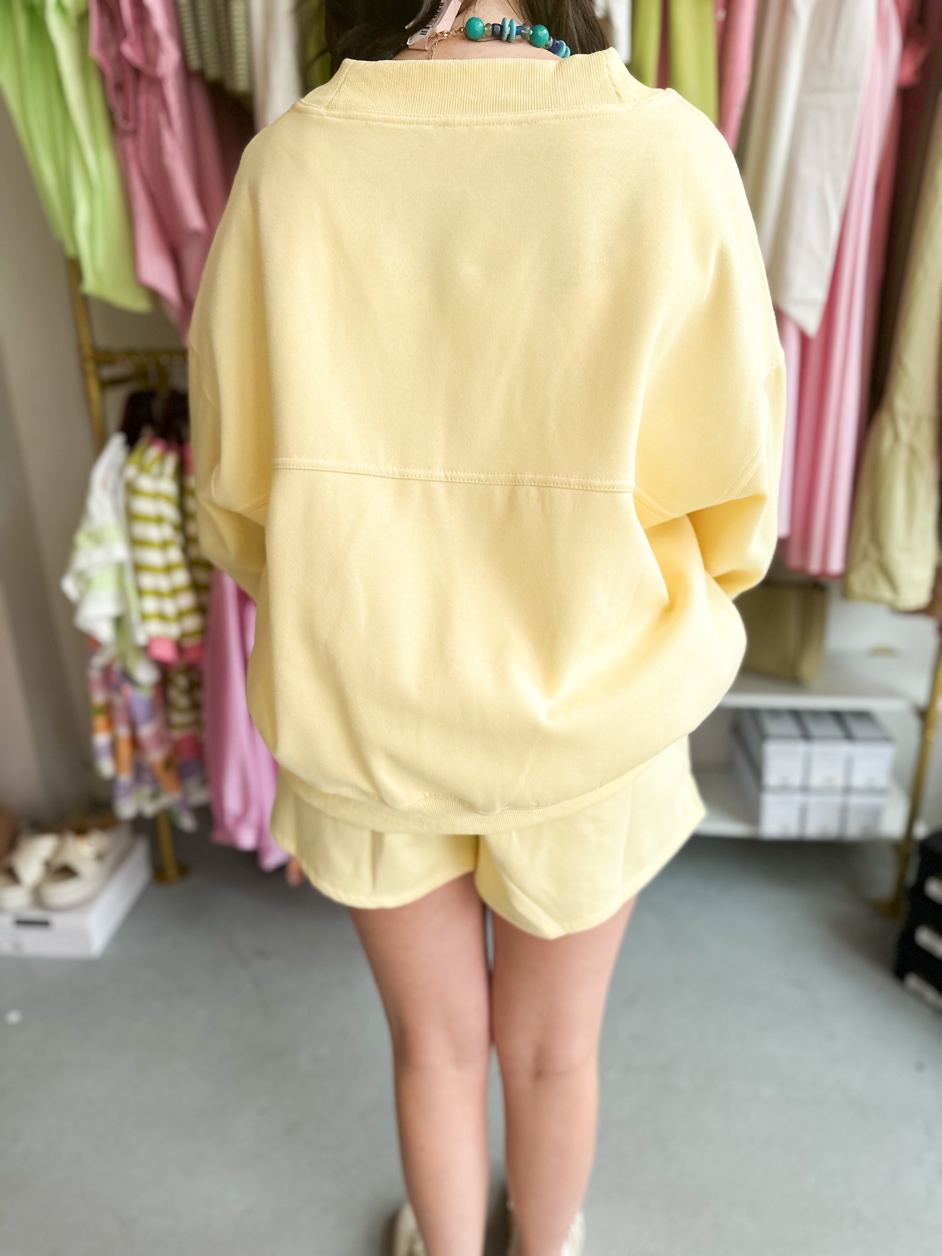 Shorts & Cardigan Set