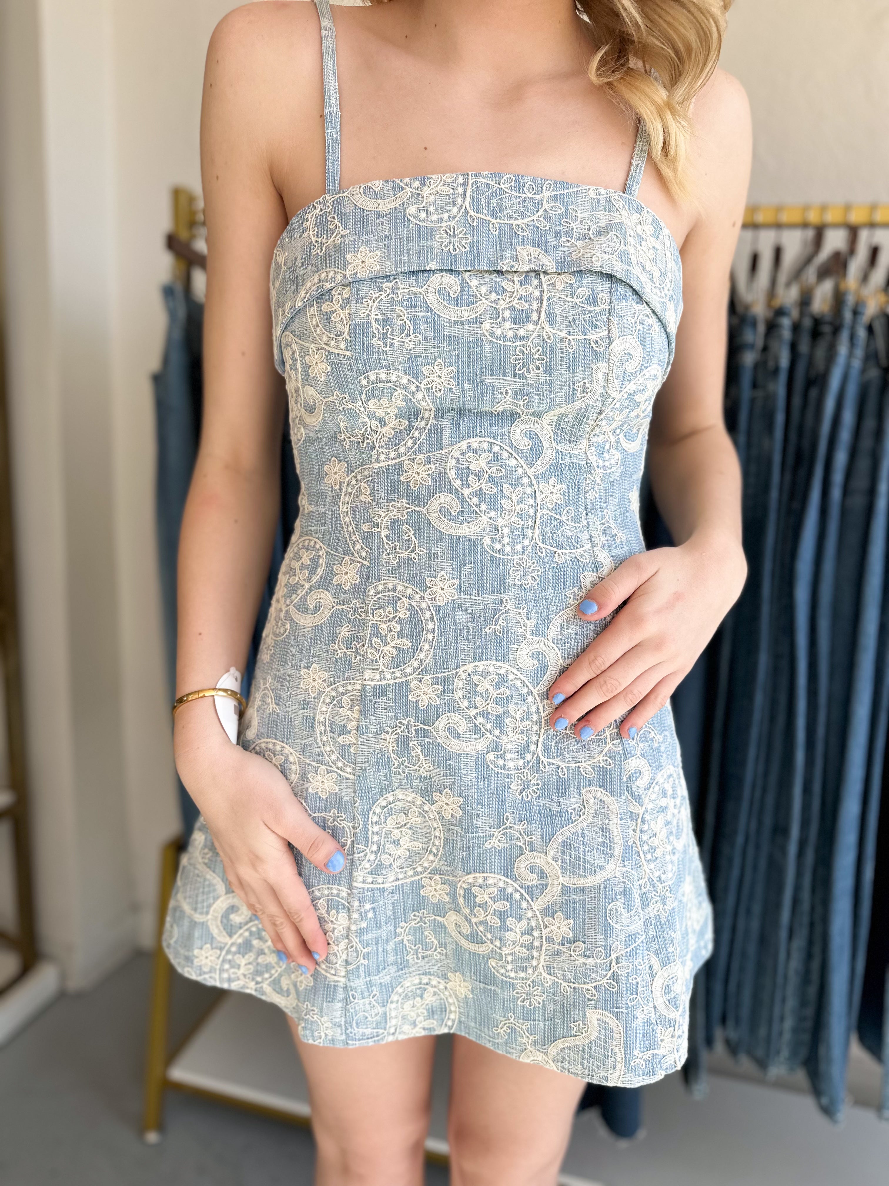 Too Pretty in Blue Dress