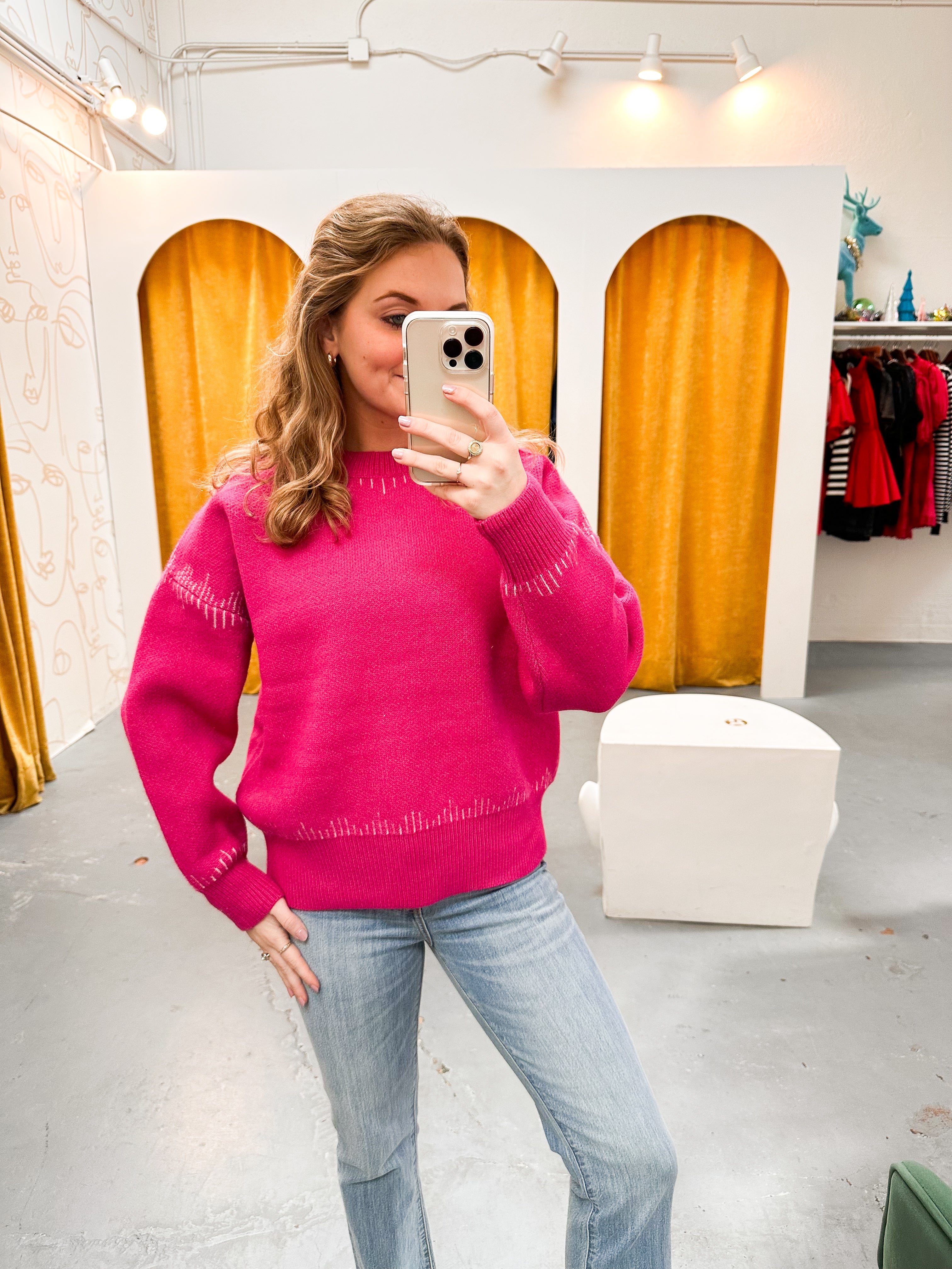 Fuchsia Sweater