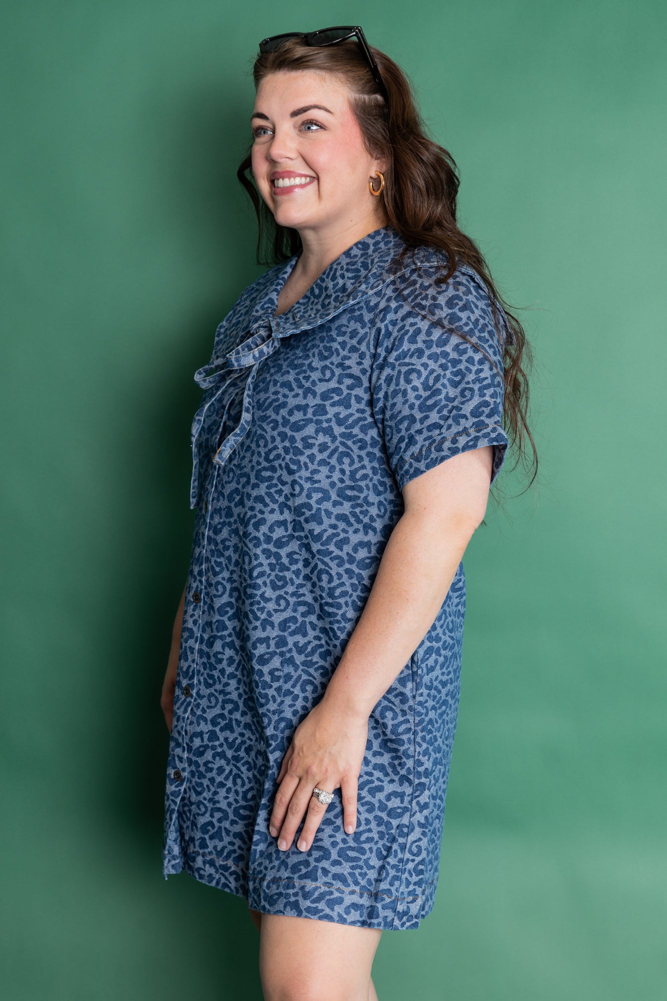 Plus Size Sassy Safari Dress