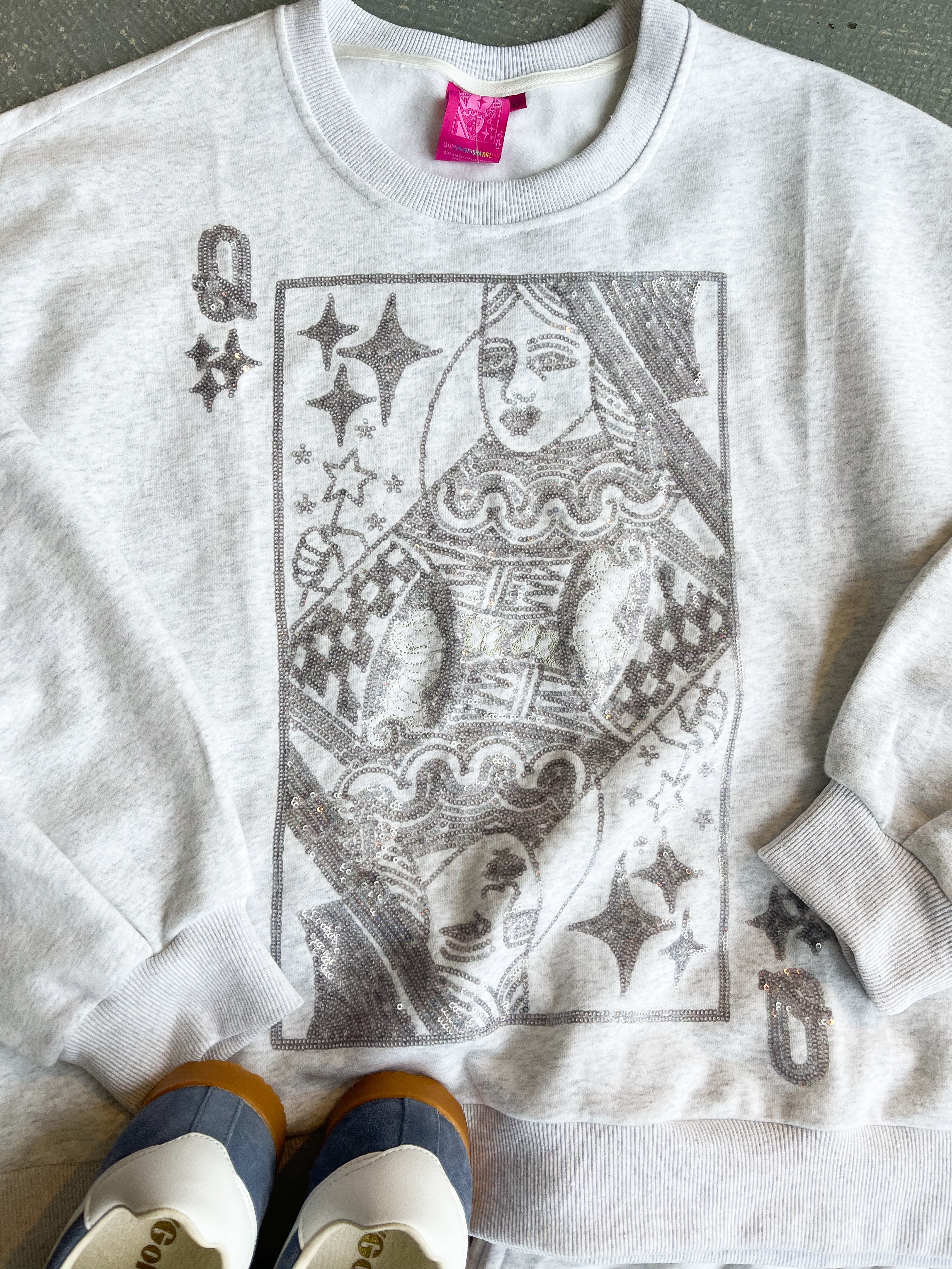 Queen of Sparkles Logo Sweatshirt