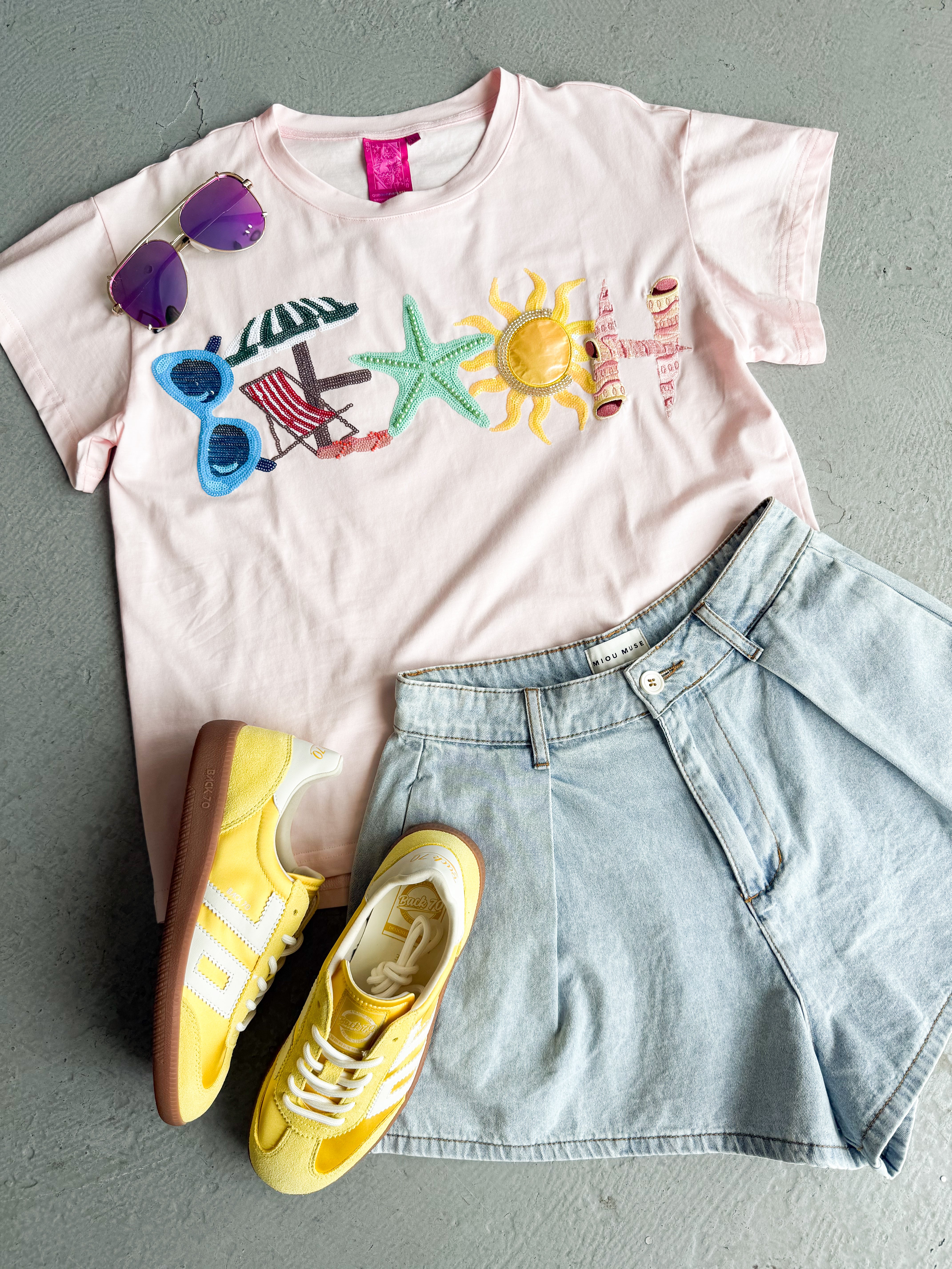 Queen of Sparkles Beach Tee