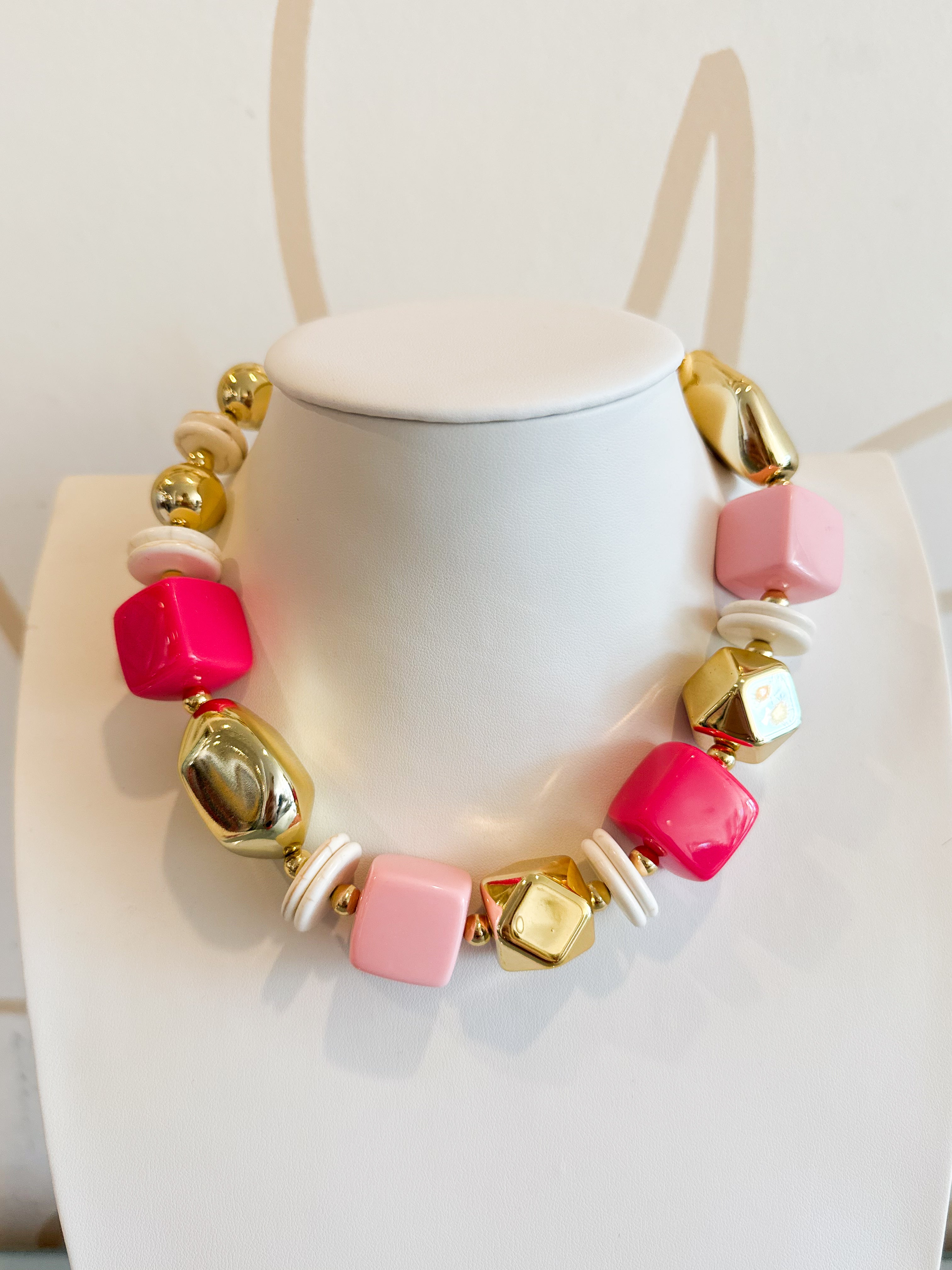 Treasure Jewels Blush & Bold Necklace