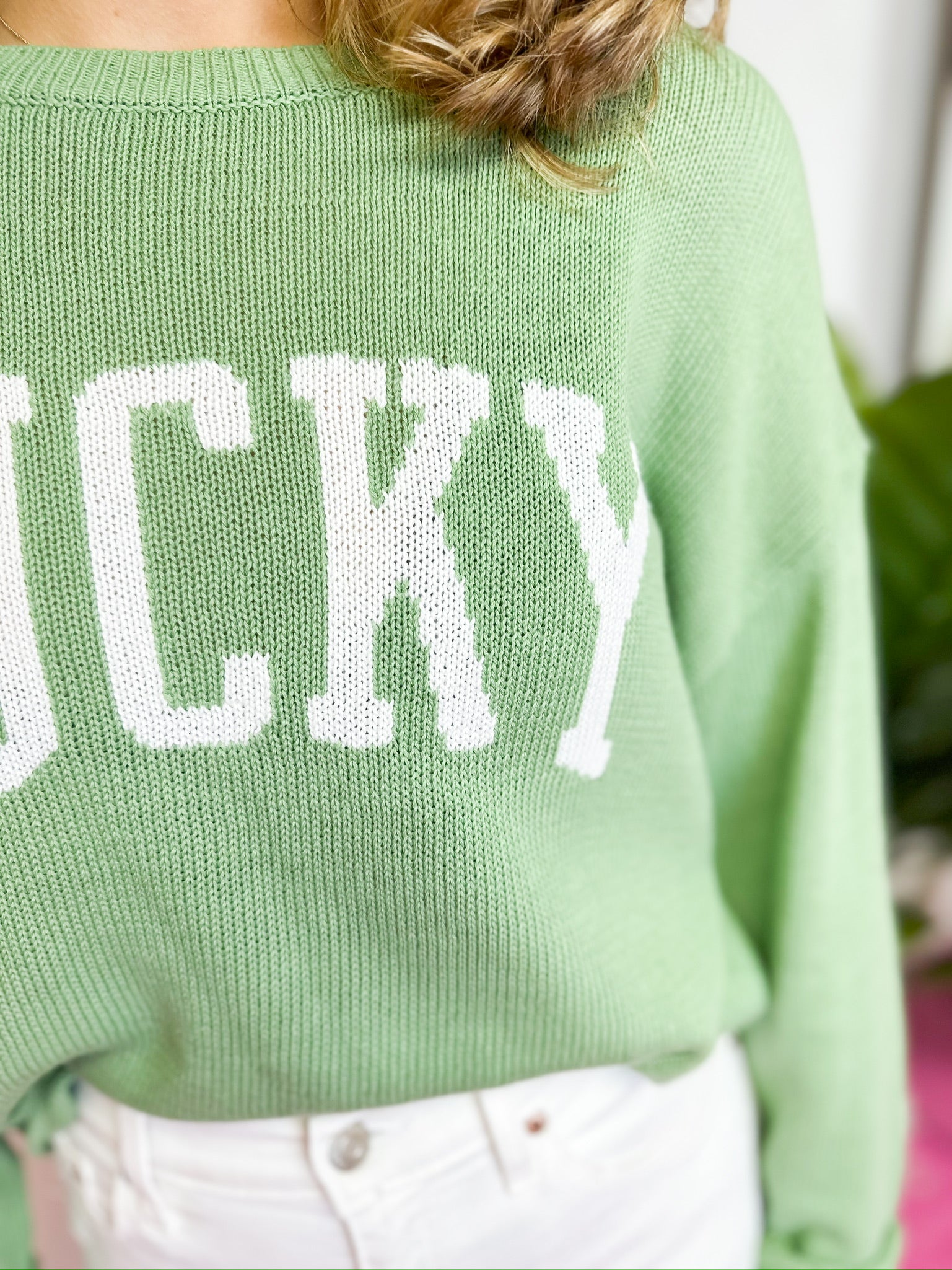 Lucky Sweater-MEDIUM