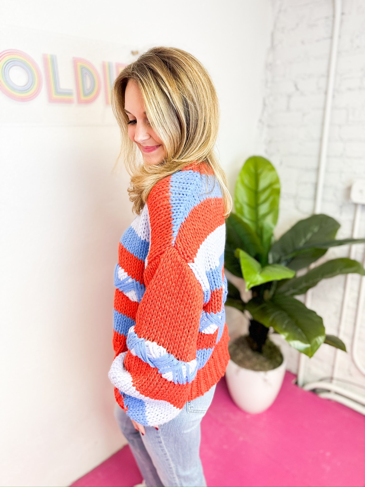 Bold Zigzag Sweater