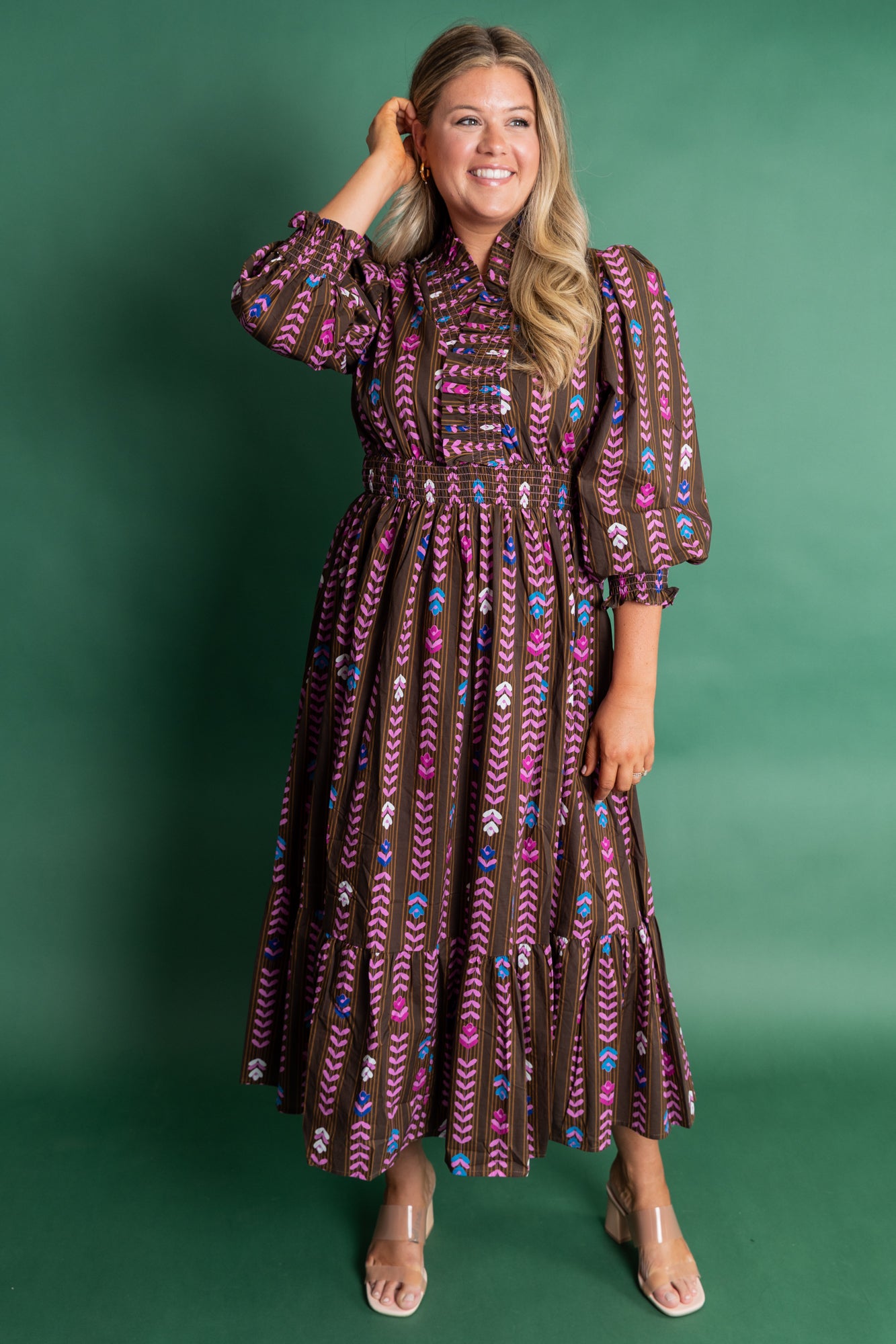 Smocked Maxi Dress