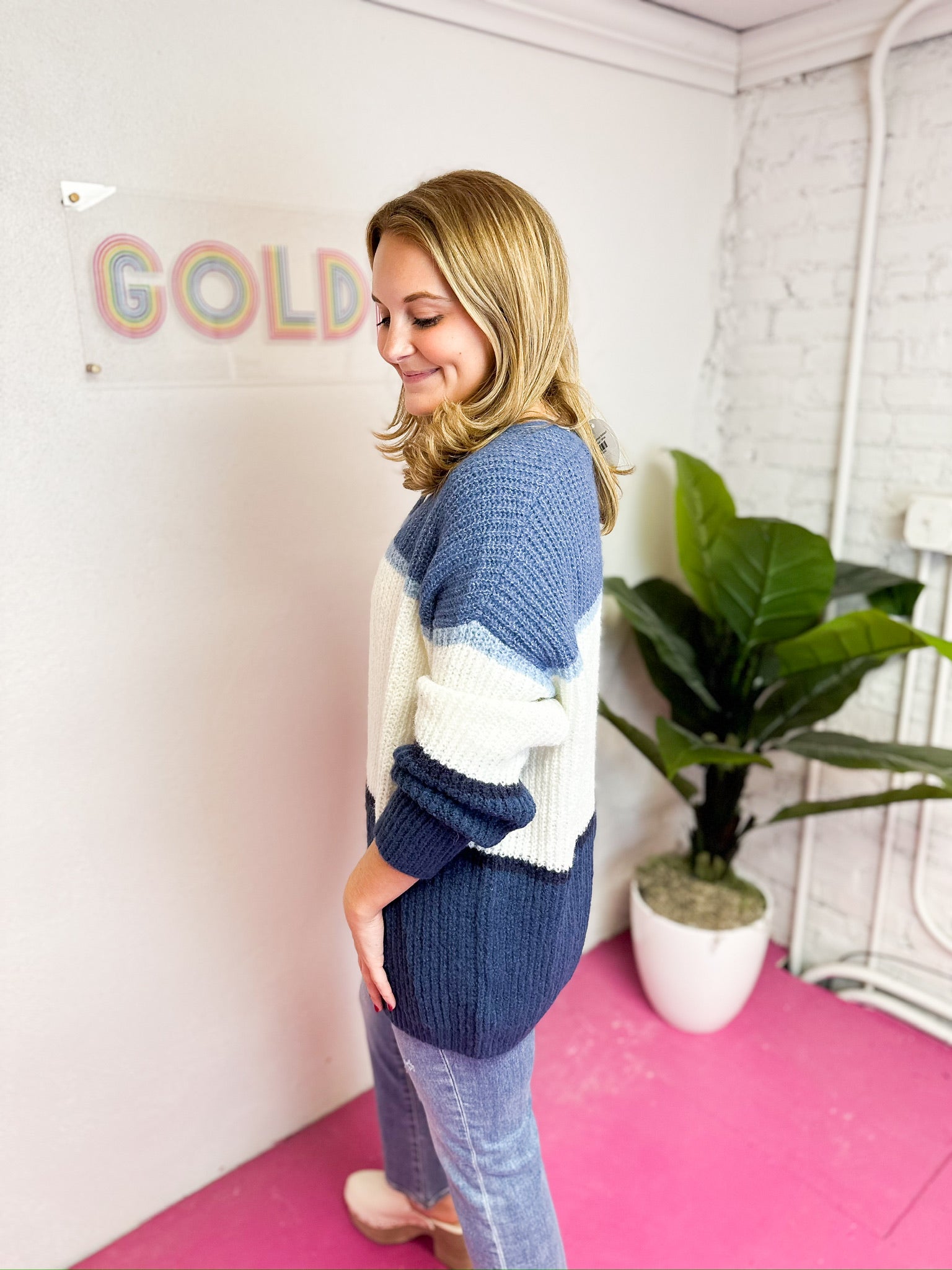 Jones Stripe Cardigan