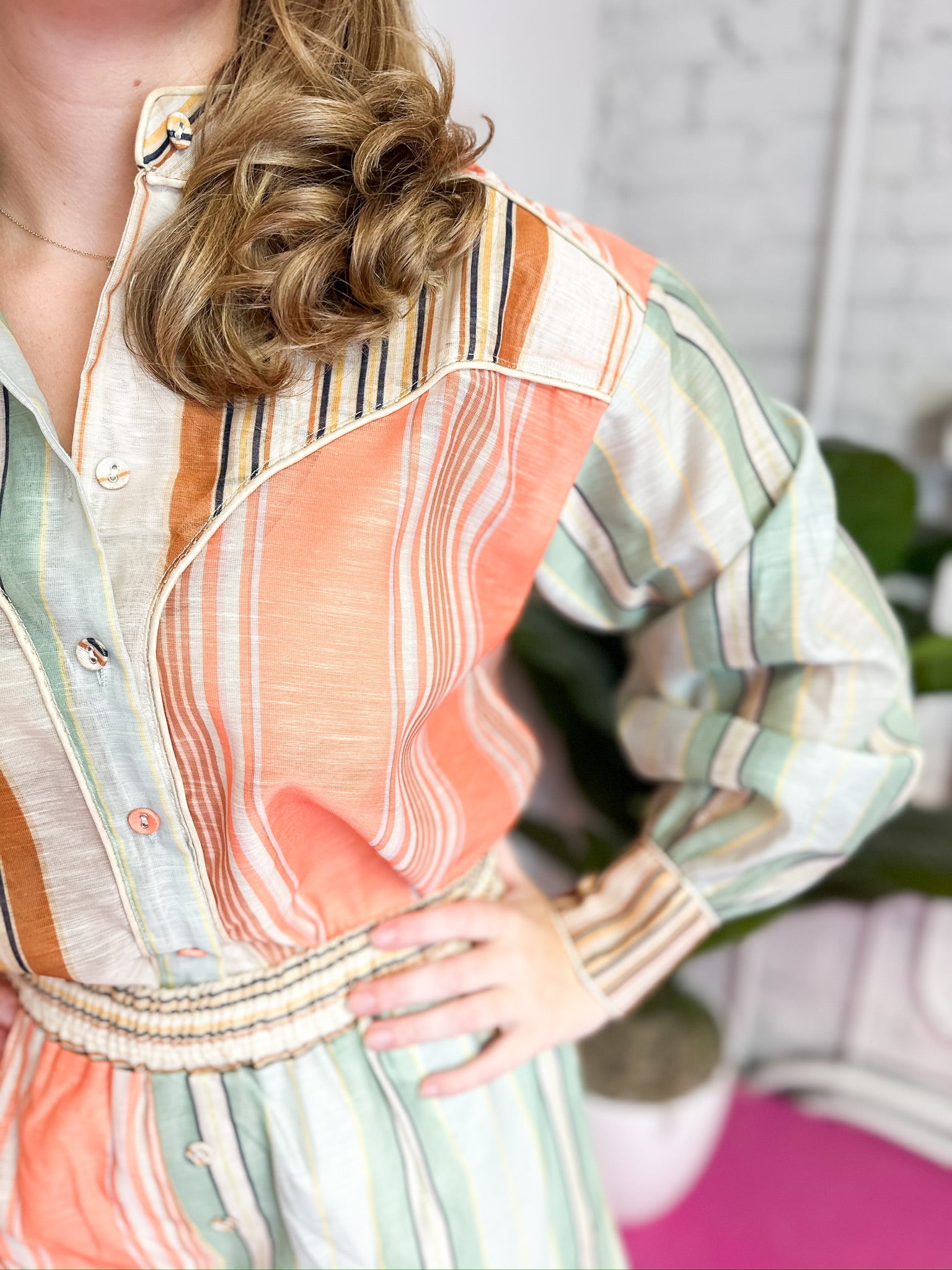 Autumn Stripe Blouse