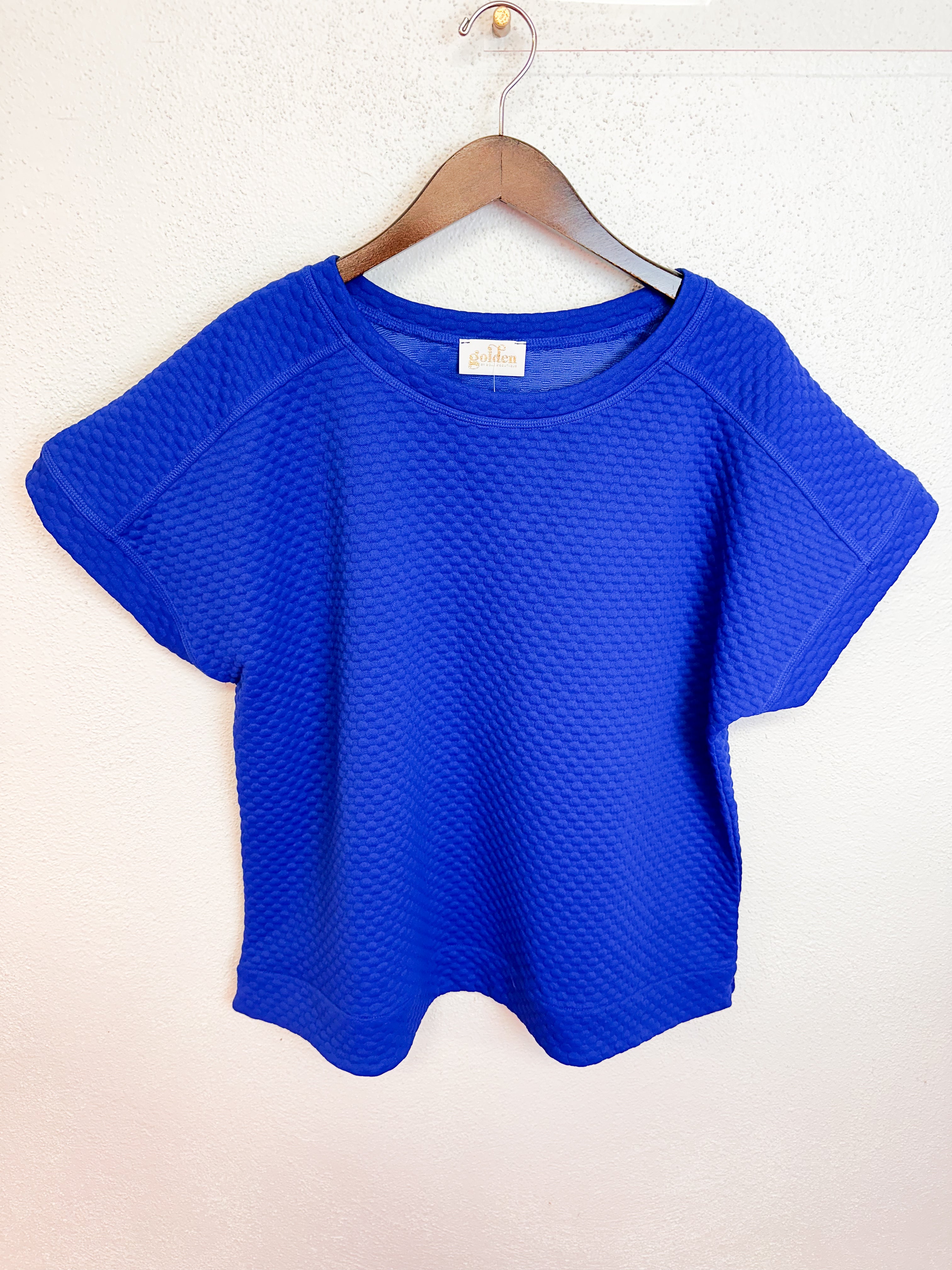 Plus Size Textured Top