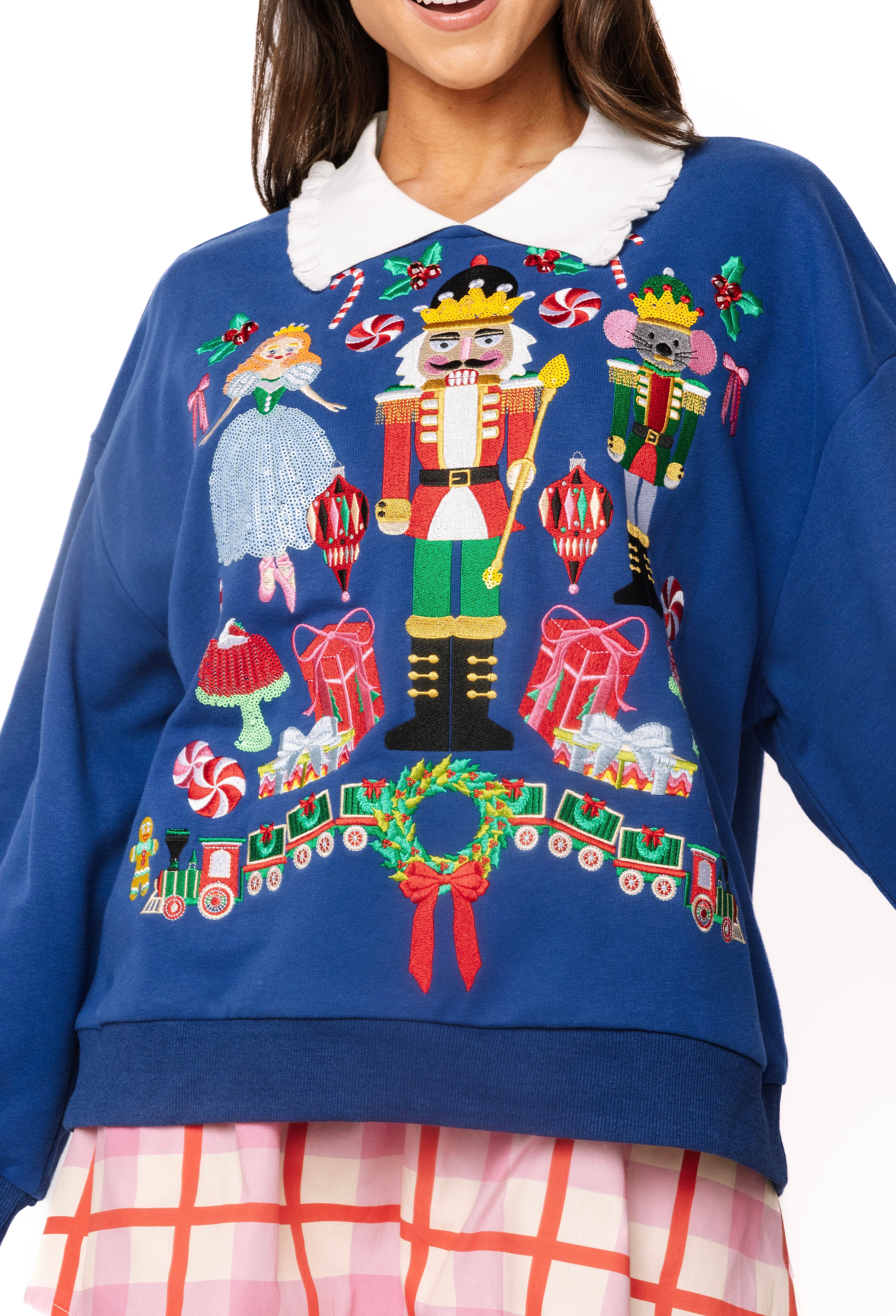 Queen of Sparkles Nutcracker Icon Sweatshirt