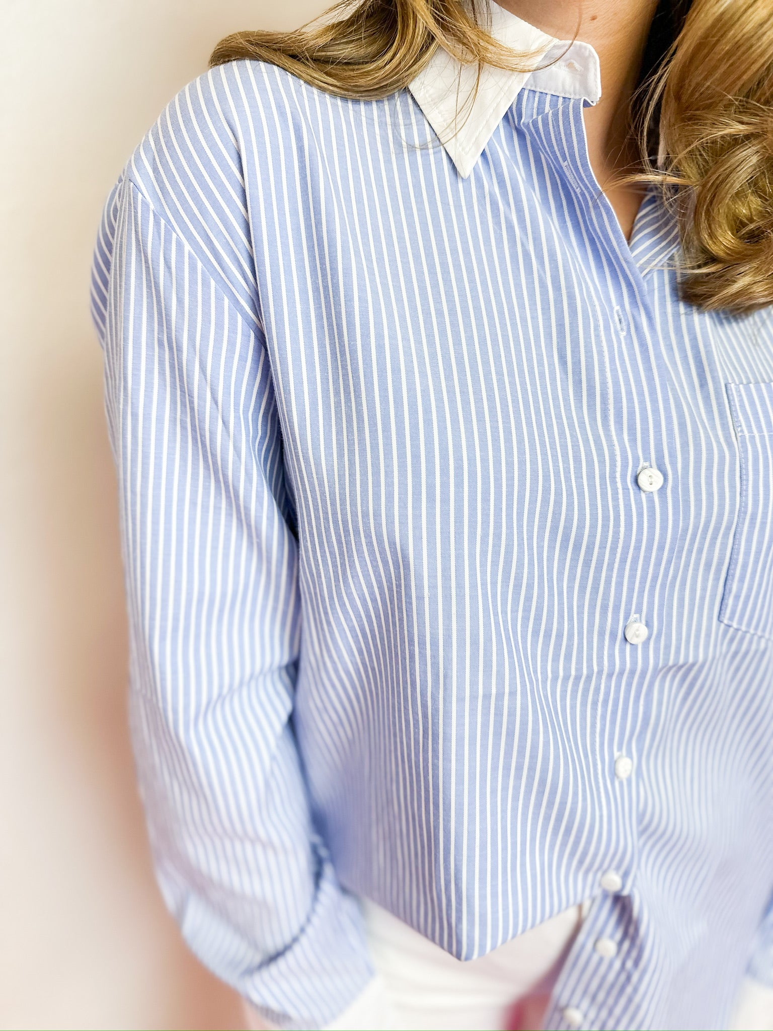 Two Tone Button Down