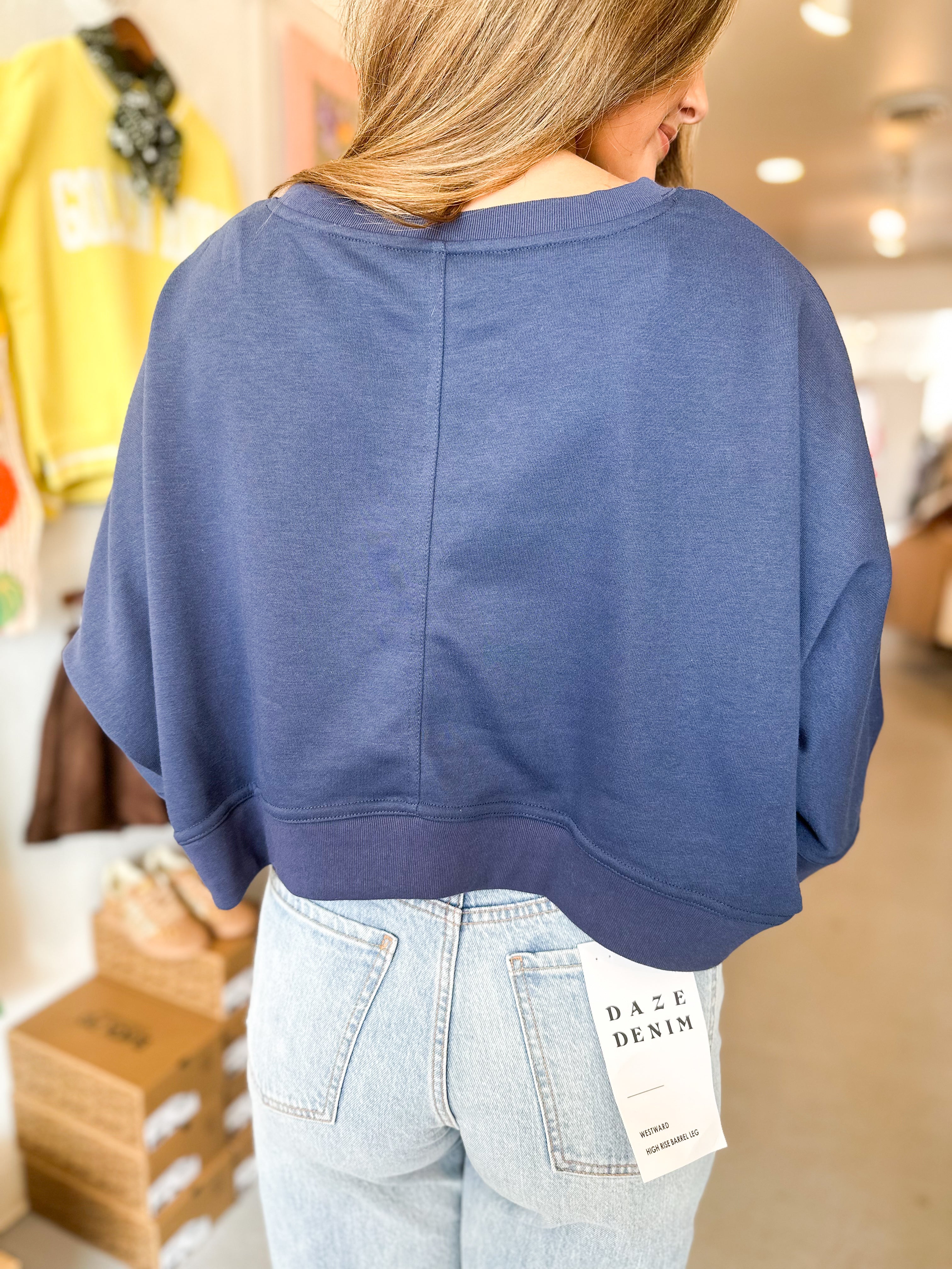 Dolman Cropped Top