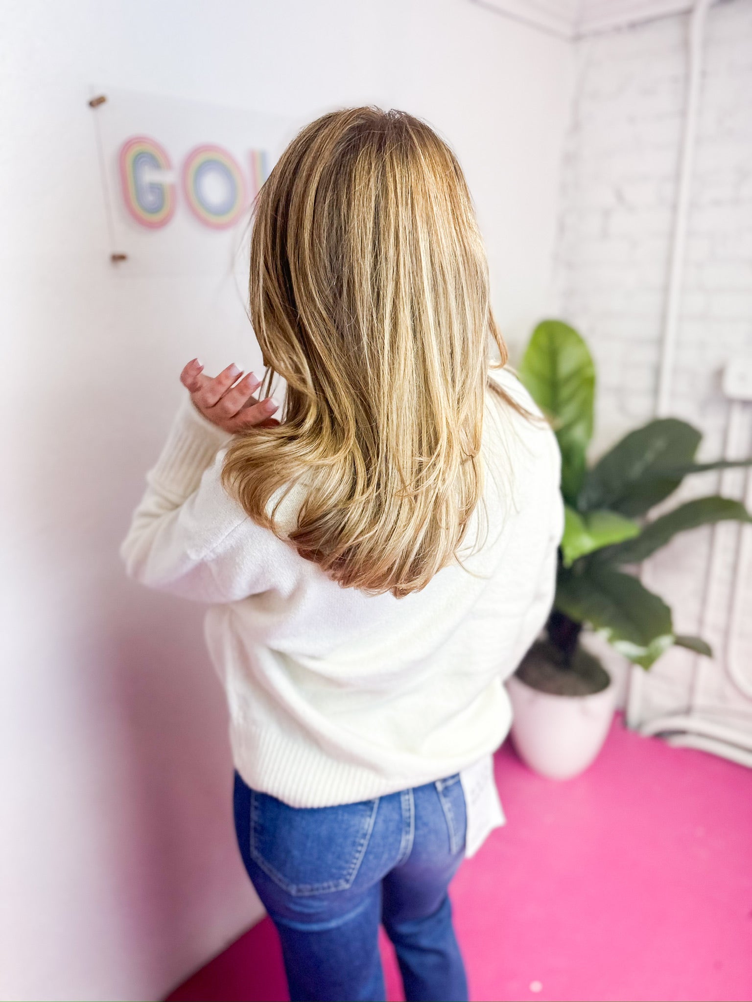 Collared V Neck Sweater