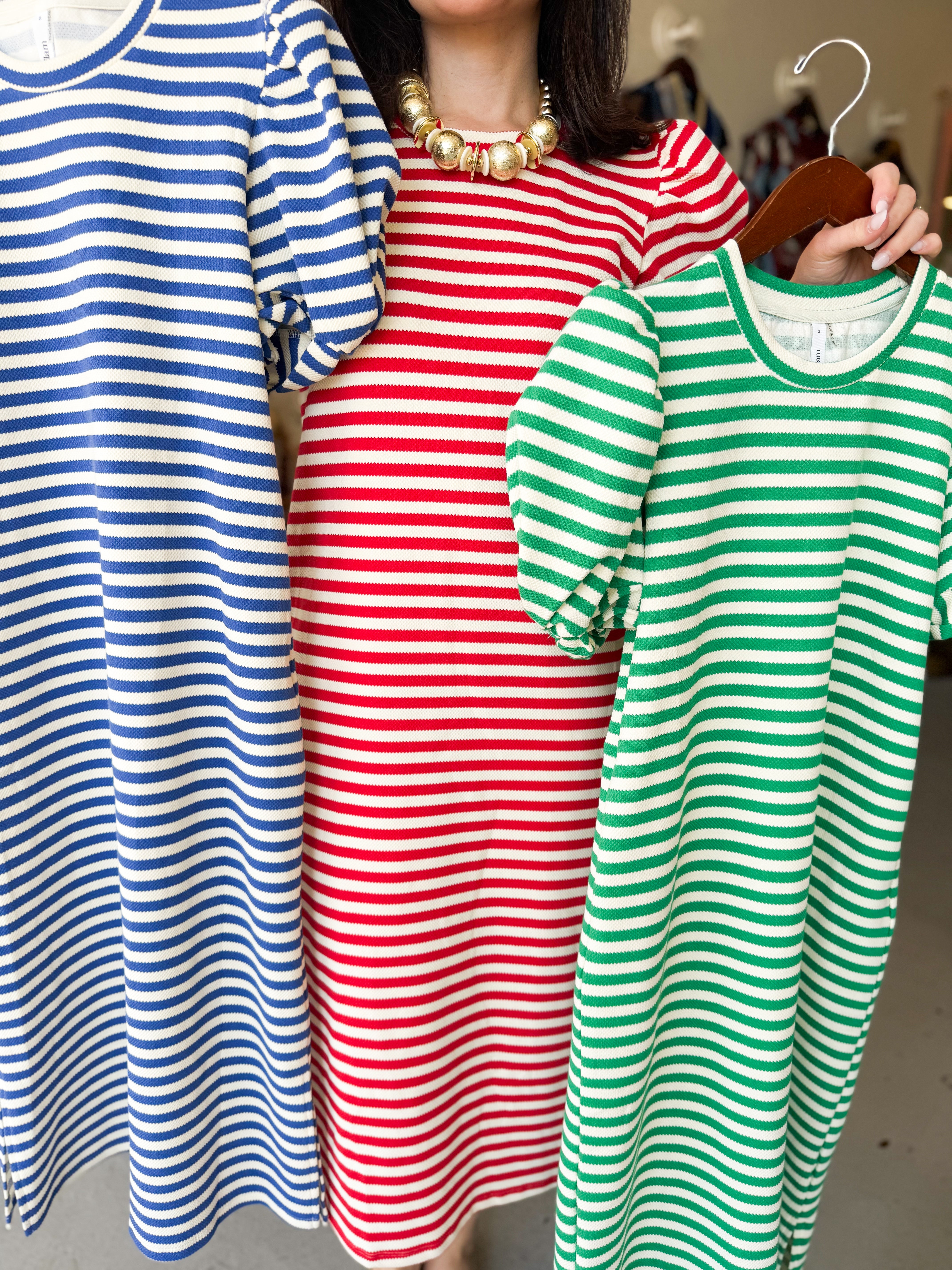 Comfortable Midi Dress Short Sleeve