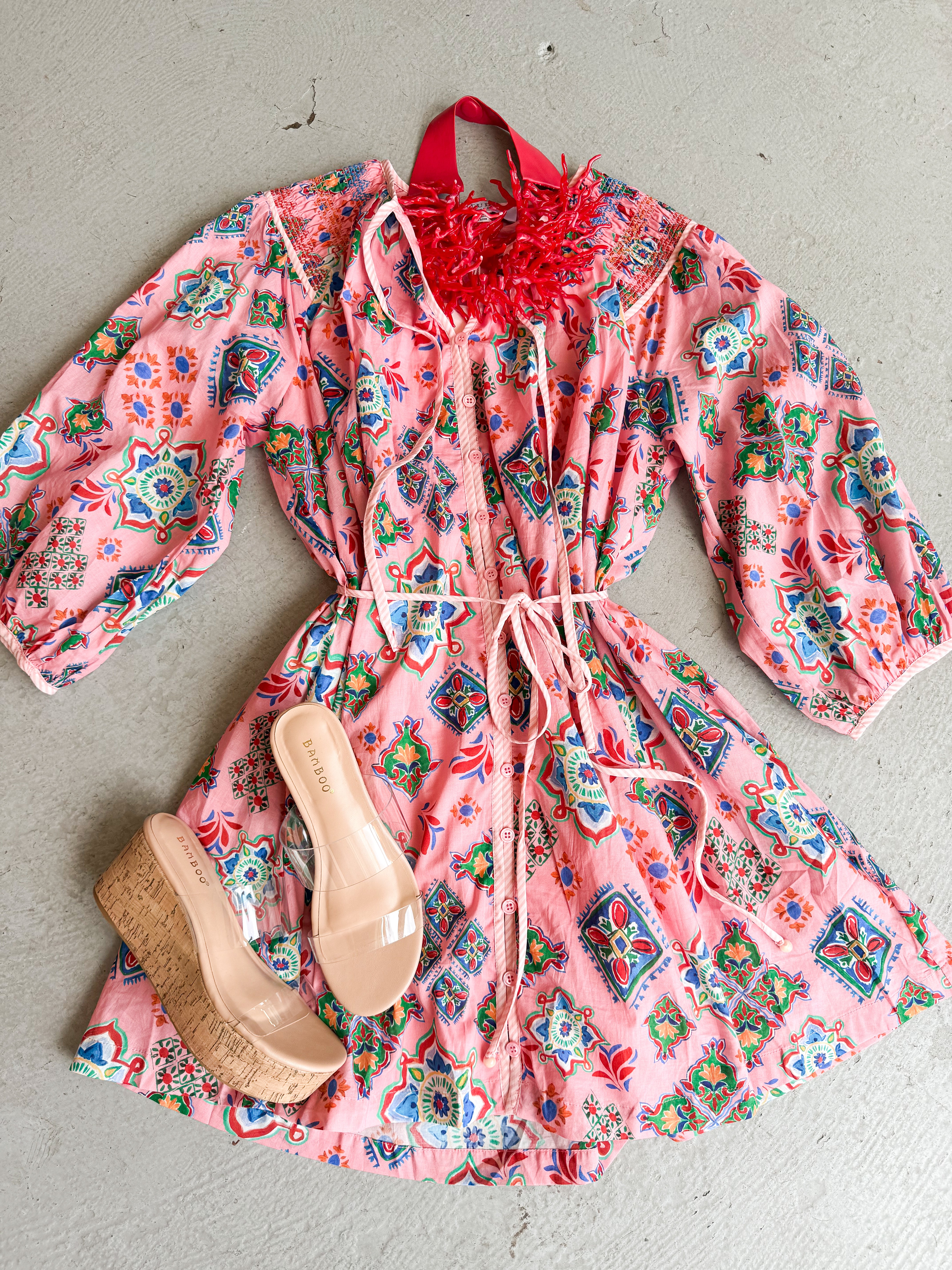 Mosaic Mini Dress