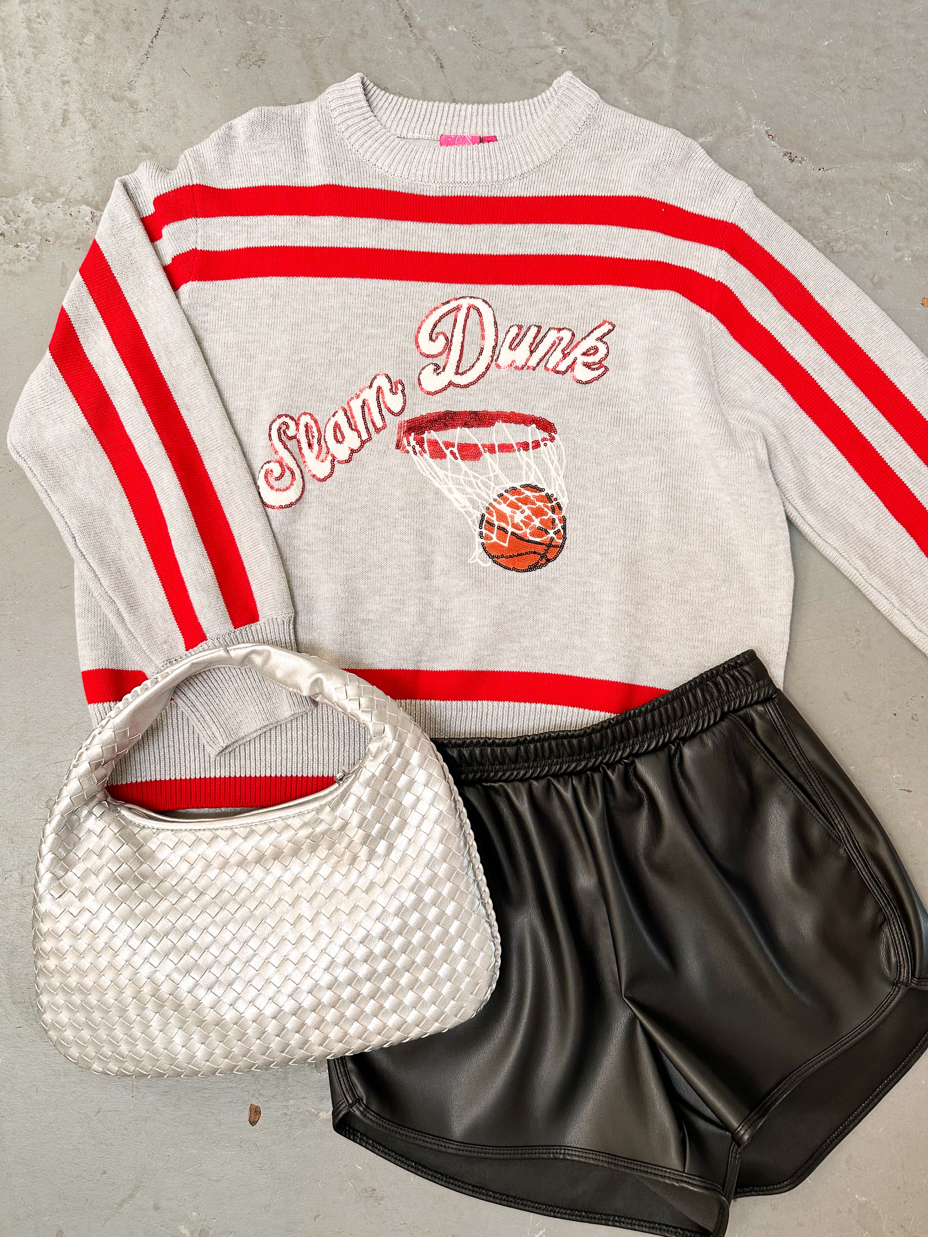 Queen of Sparkles Slam Dunk Sweater