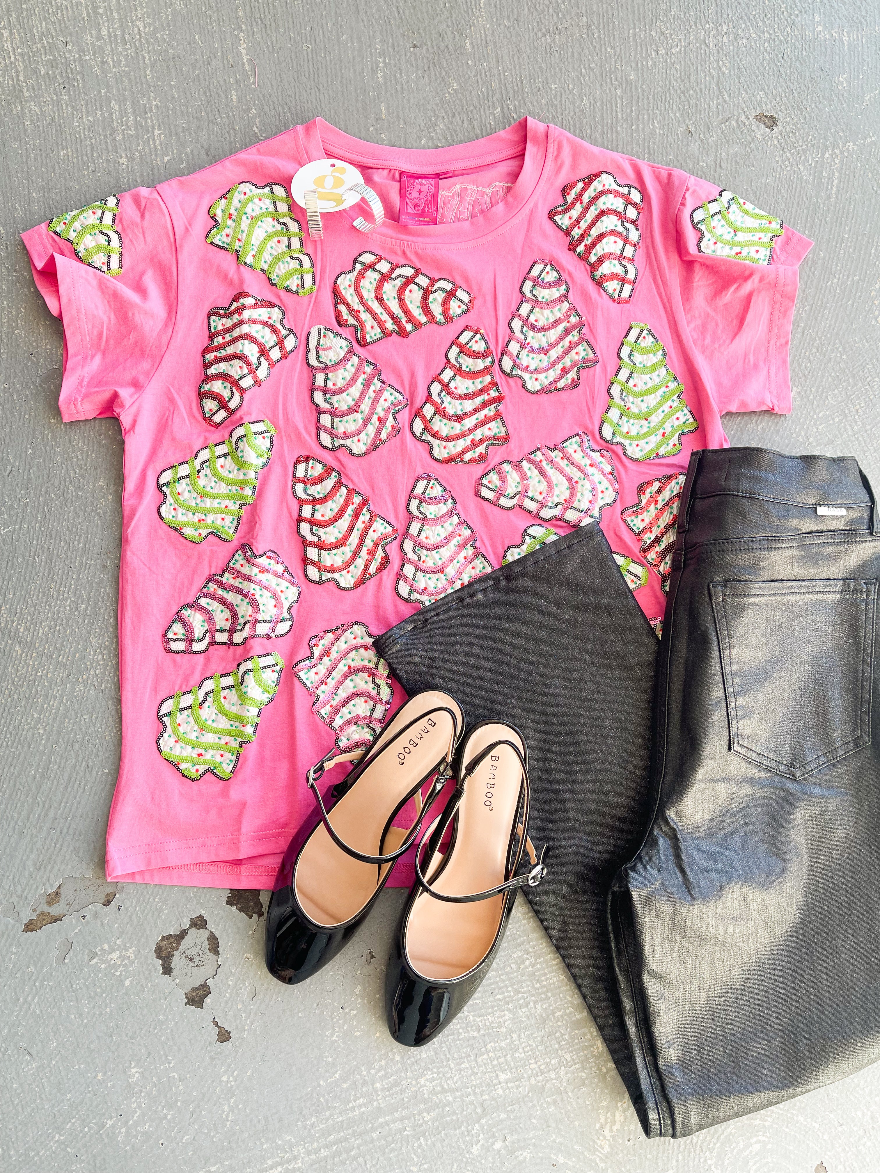 Queen of Sparkles Little Debbie Trees Tee