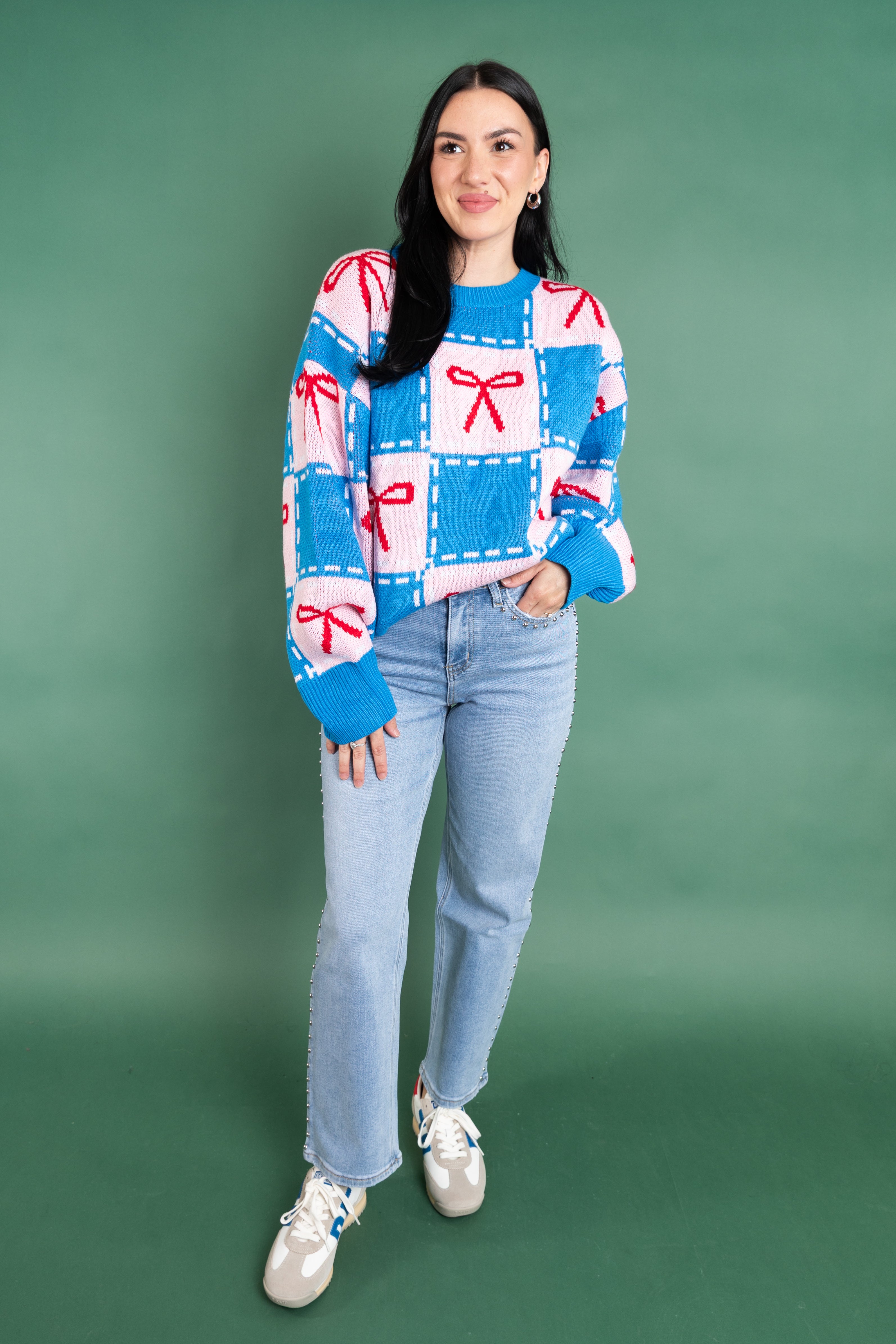 The Belora Bow Sweater