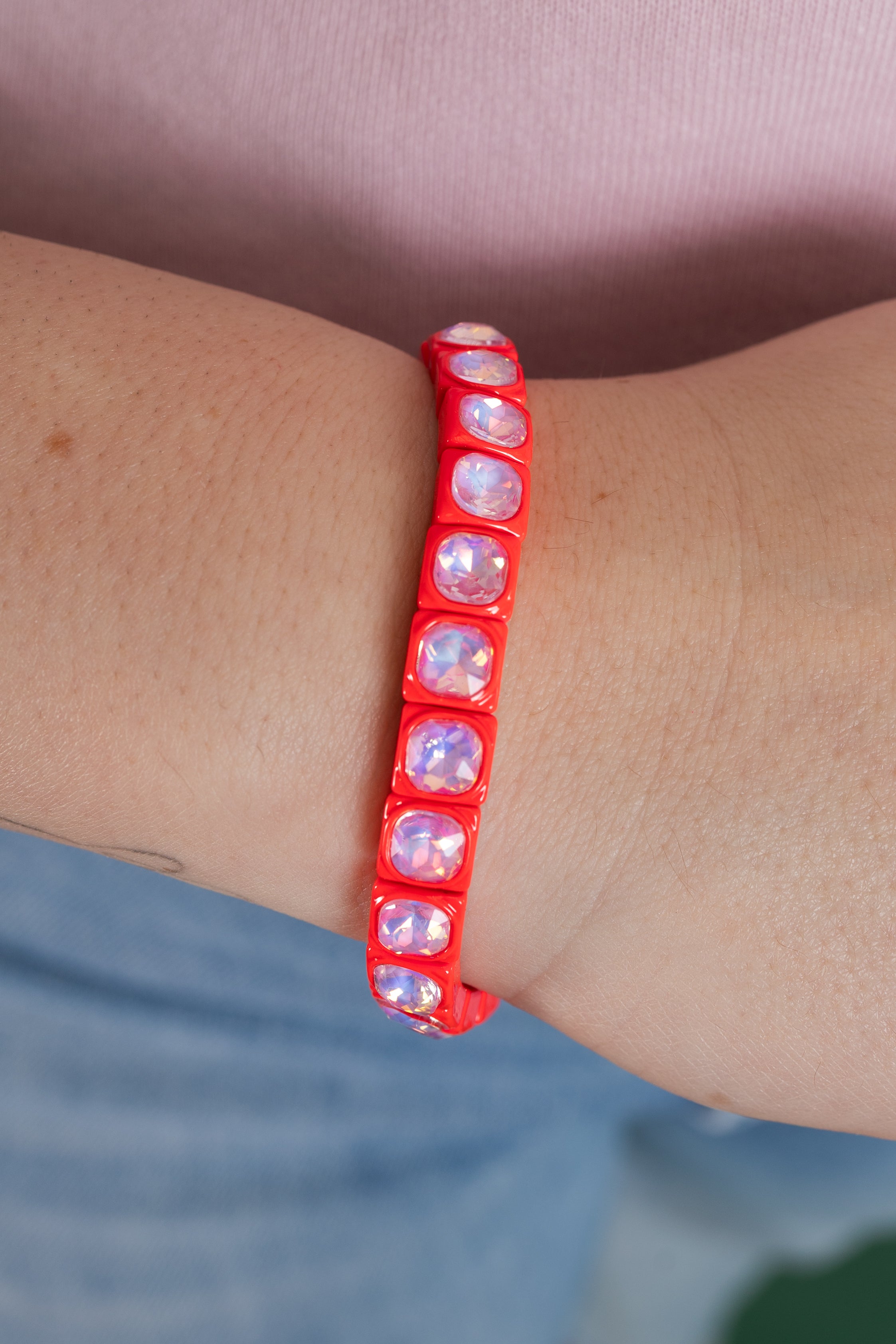 Zoe Red Bracelet