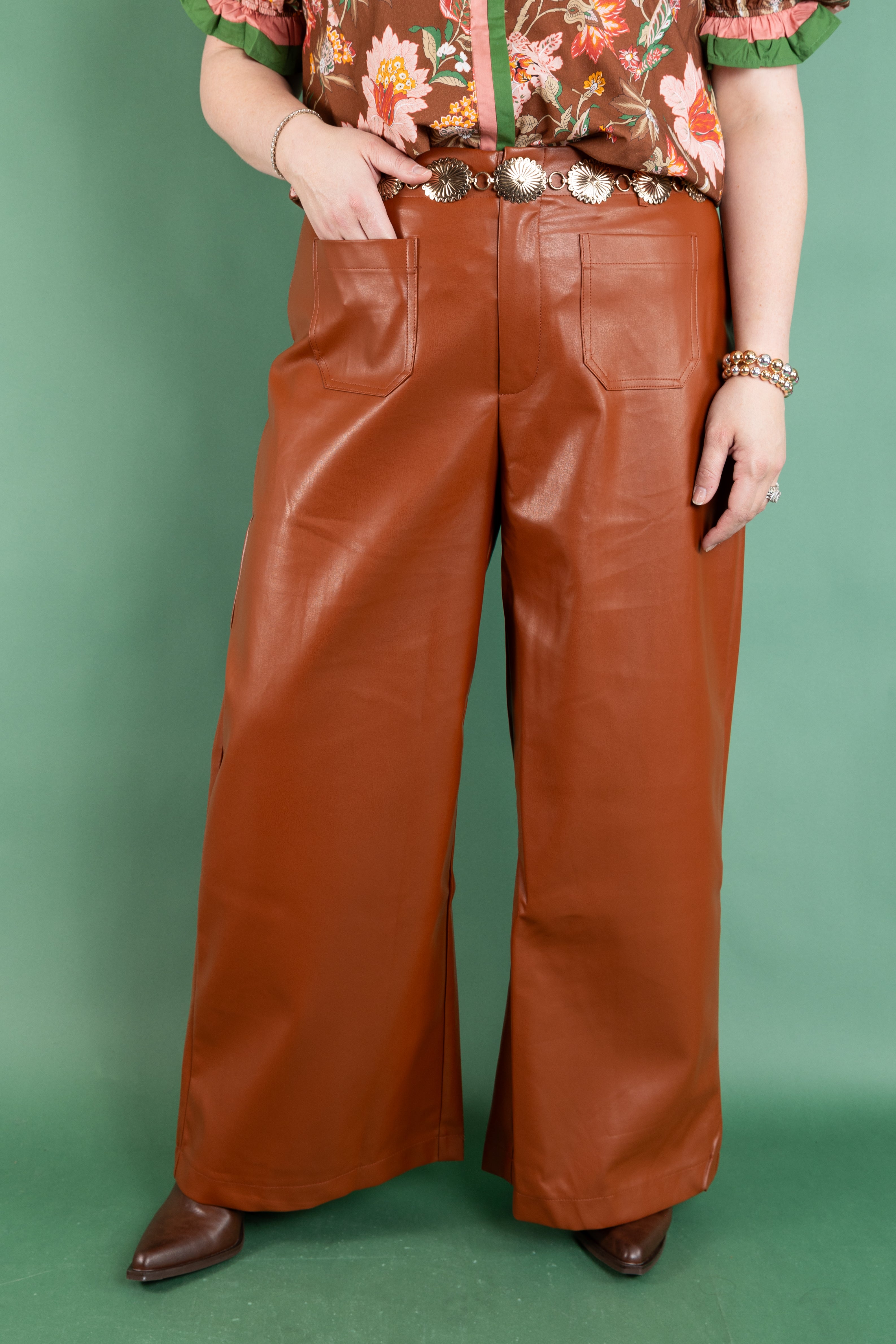 Plus Size Chestnut Pant