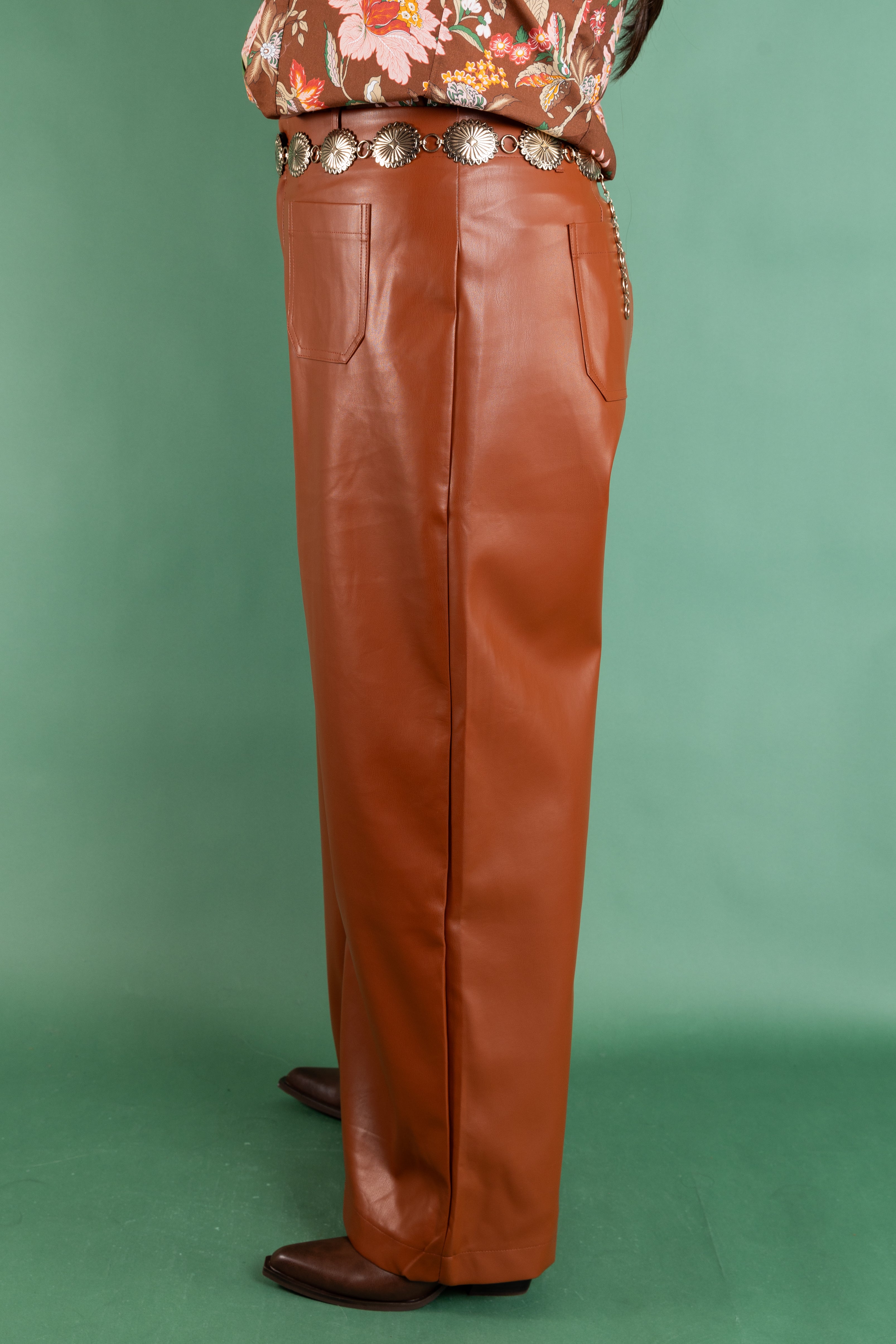 Plus Size Chestnut Pant