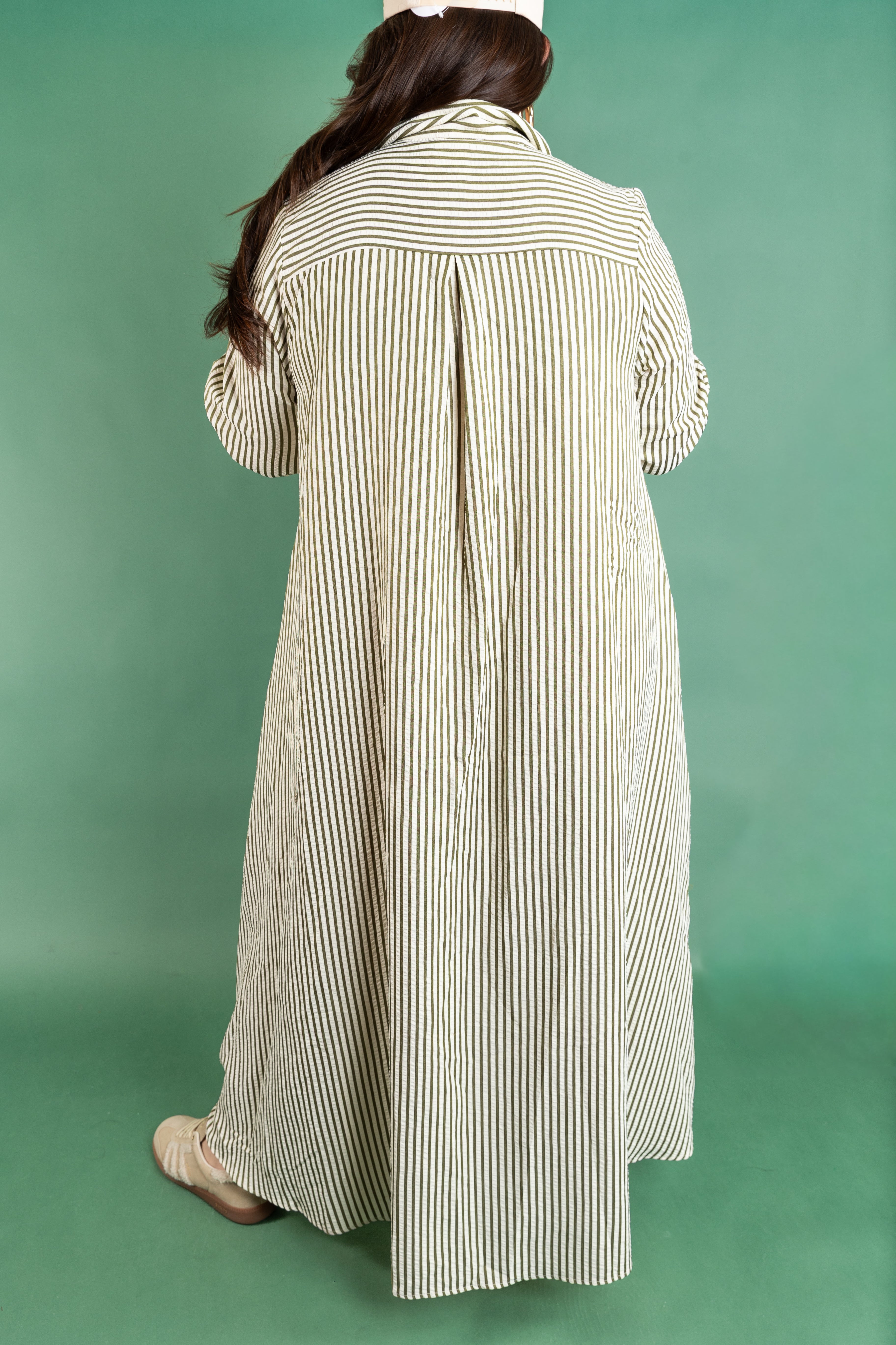 Plus Size Sunday Stripe Dress