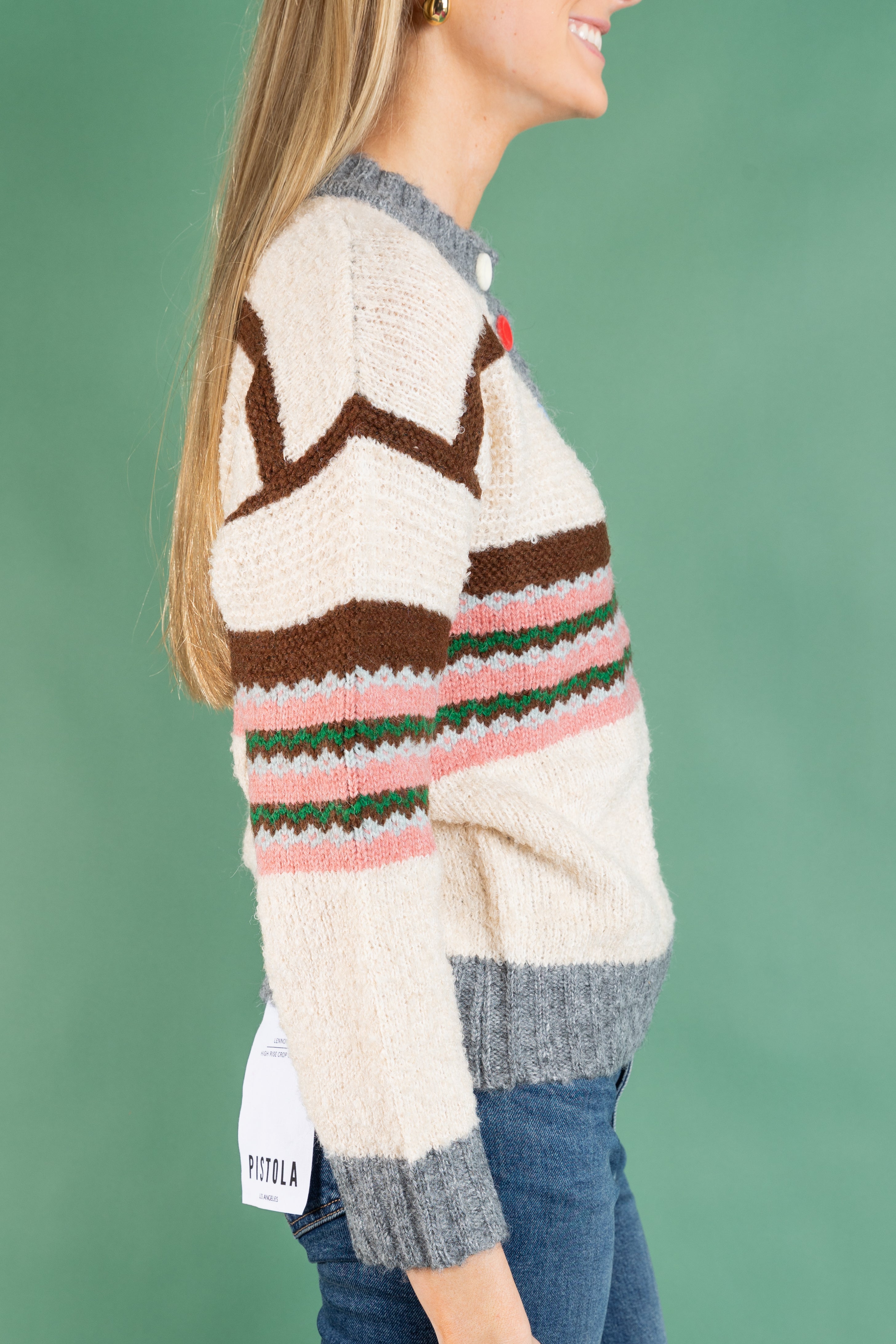 Neutral Stripe Sweater