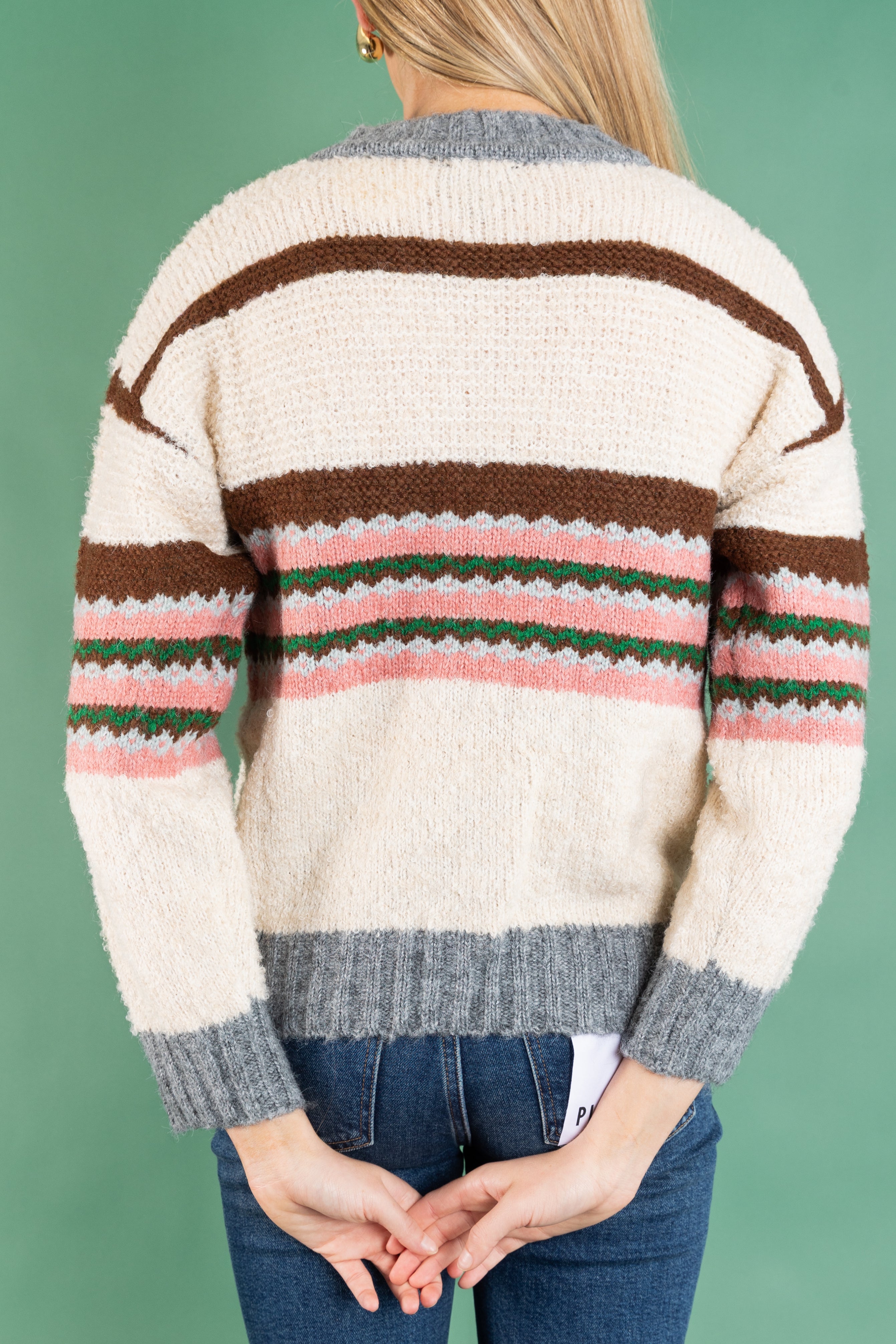 Neutral Stripe Sweater