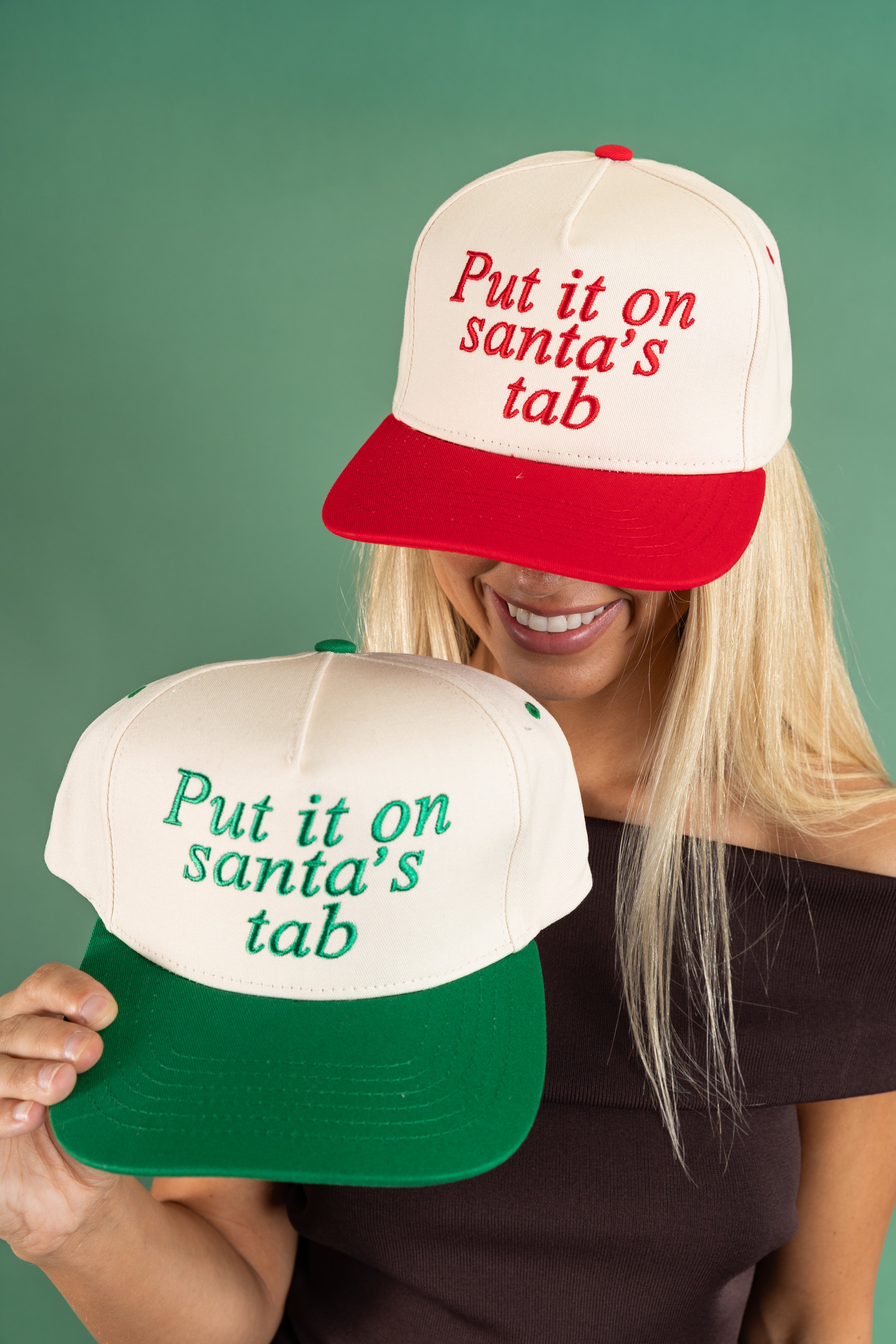 Put It On Santa's Tab Hat