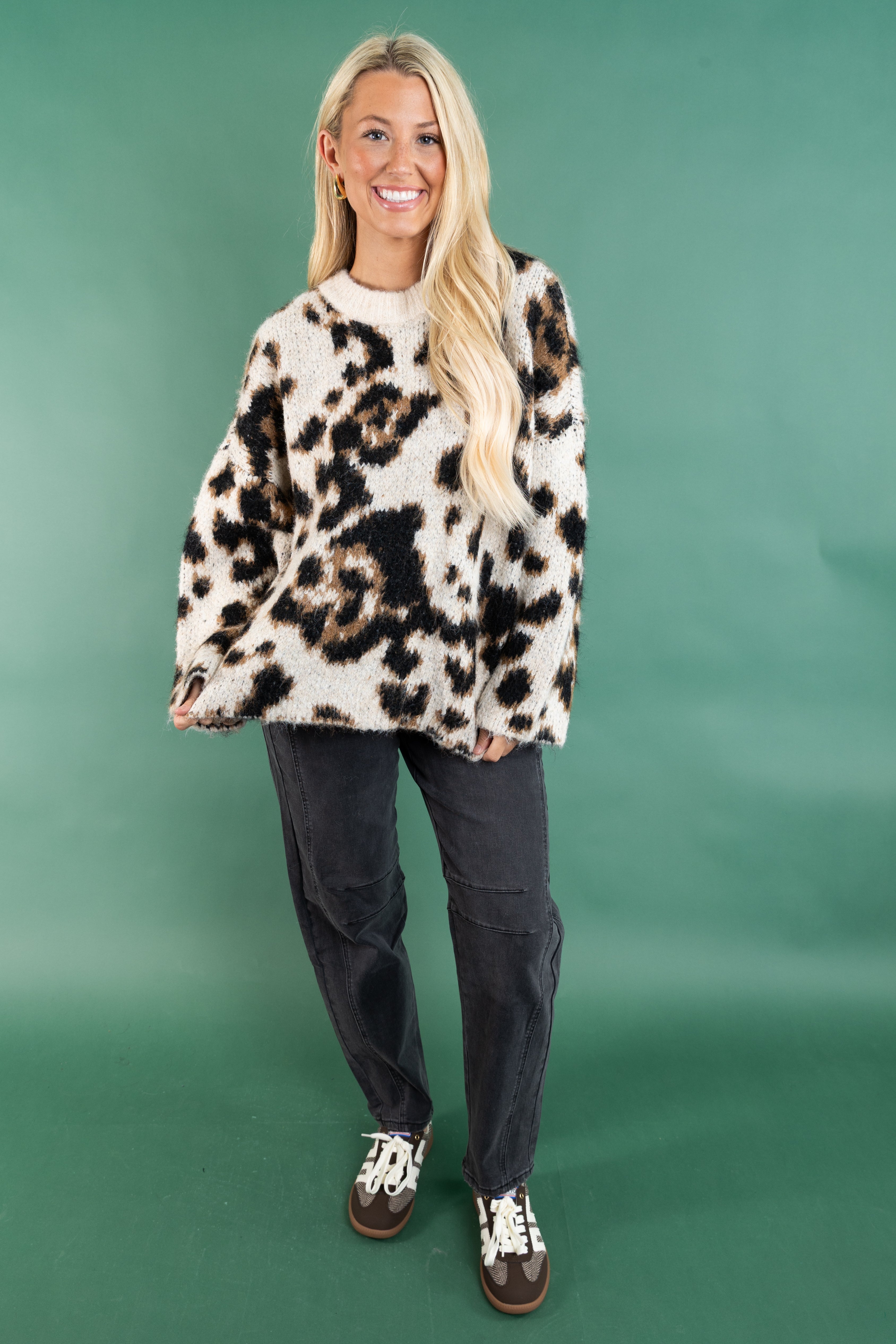 Mid Rise Barrel Charcoal Denim