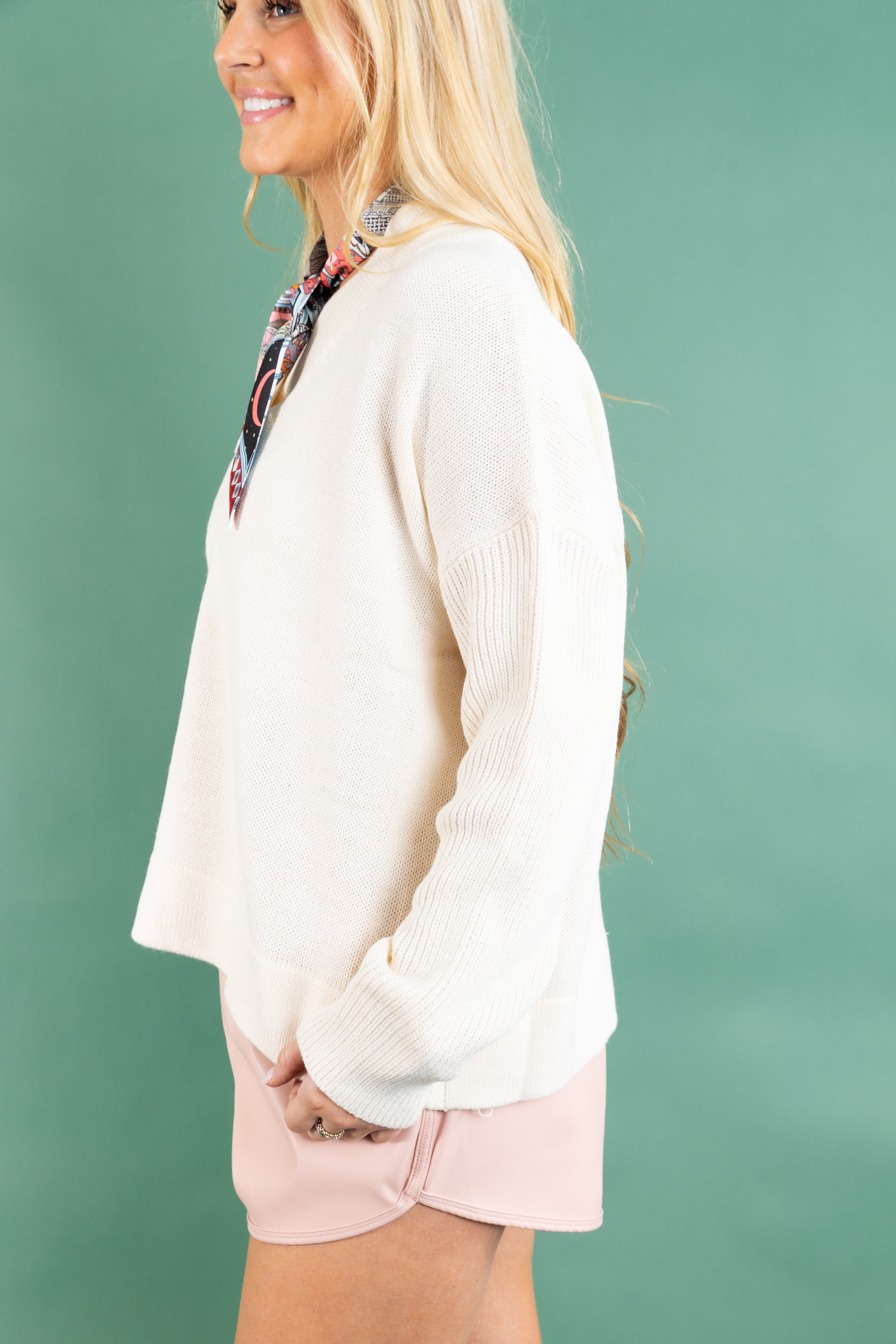 The Coastal Cream Sweater