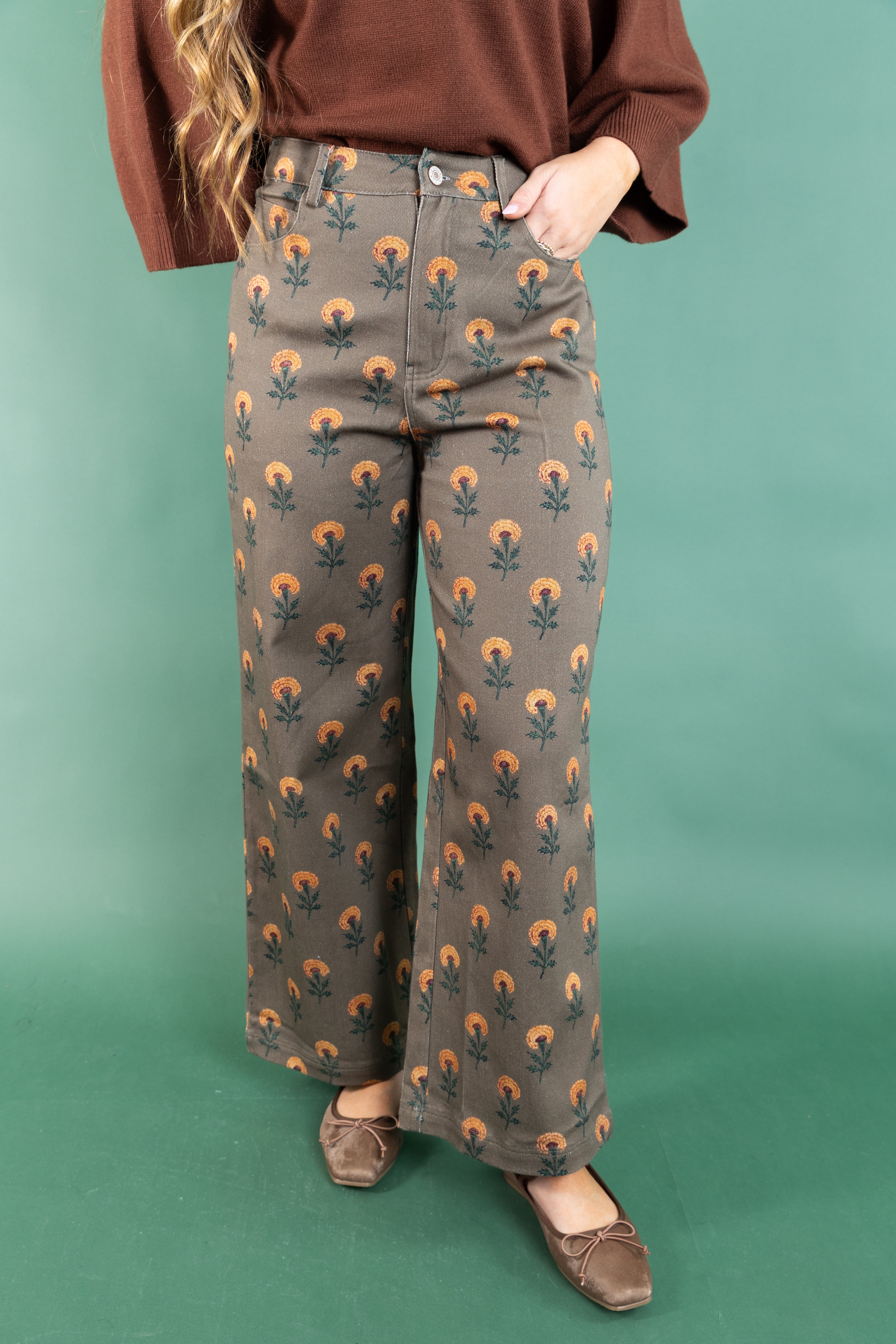 Marigold Bloom Pants