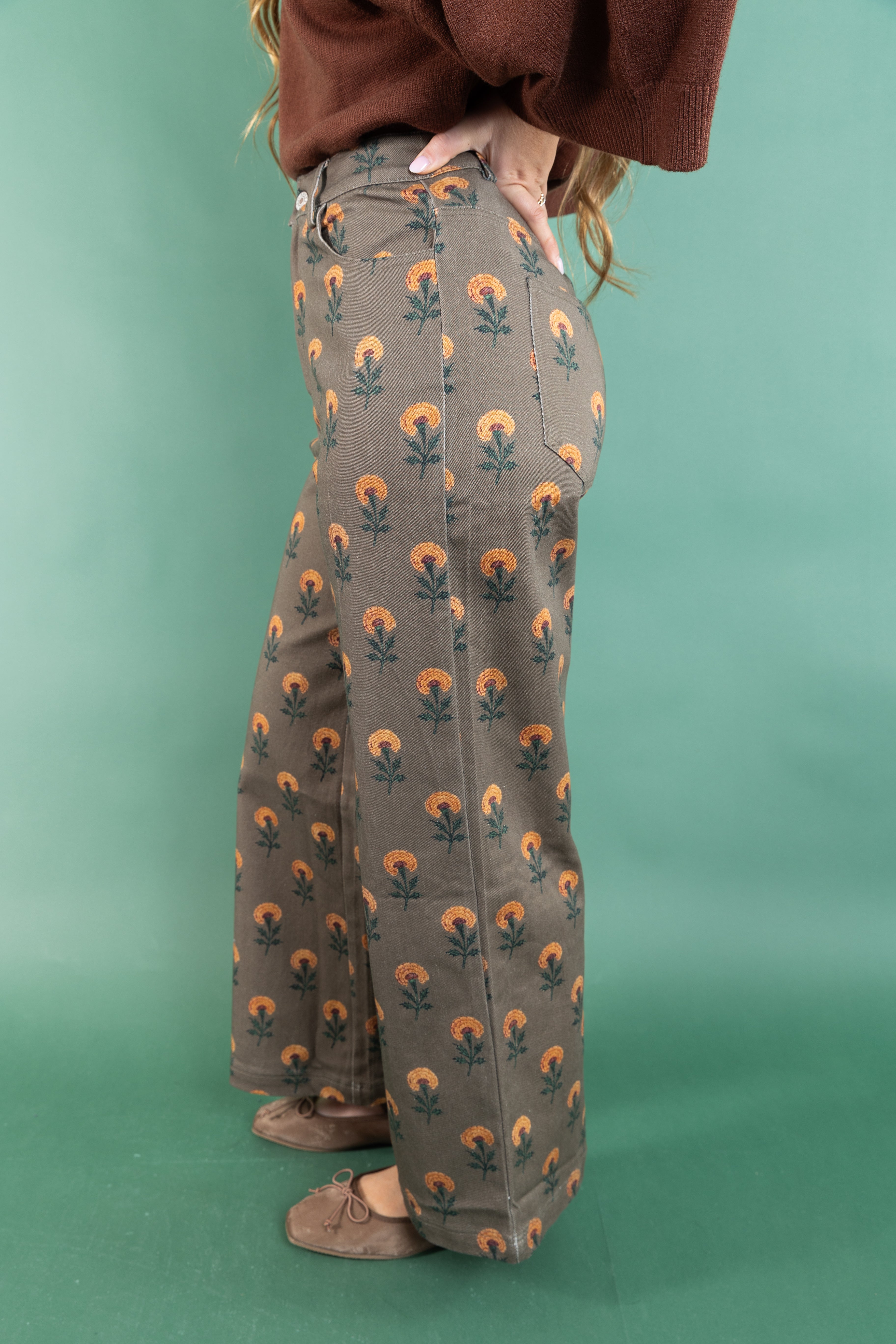 Marigold Bloom Pants