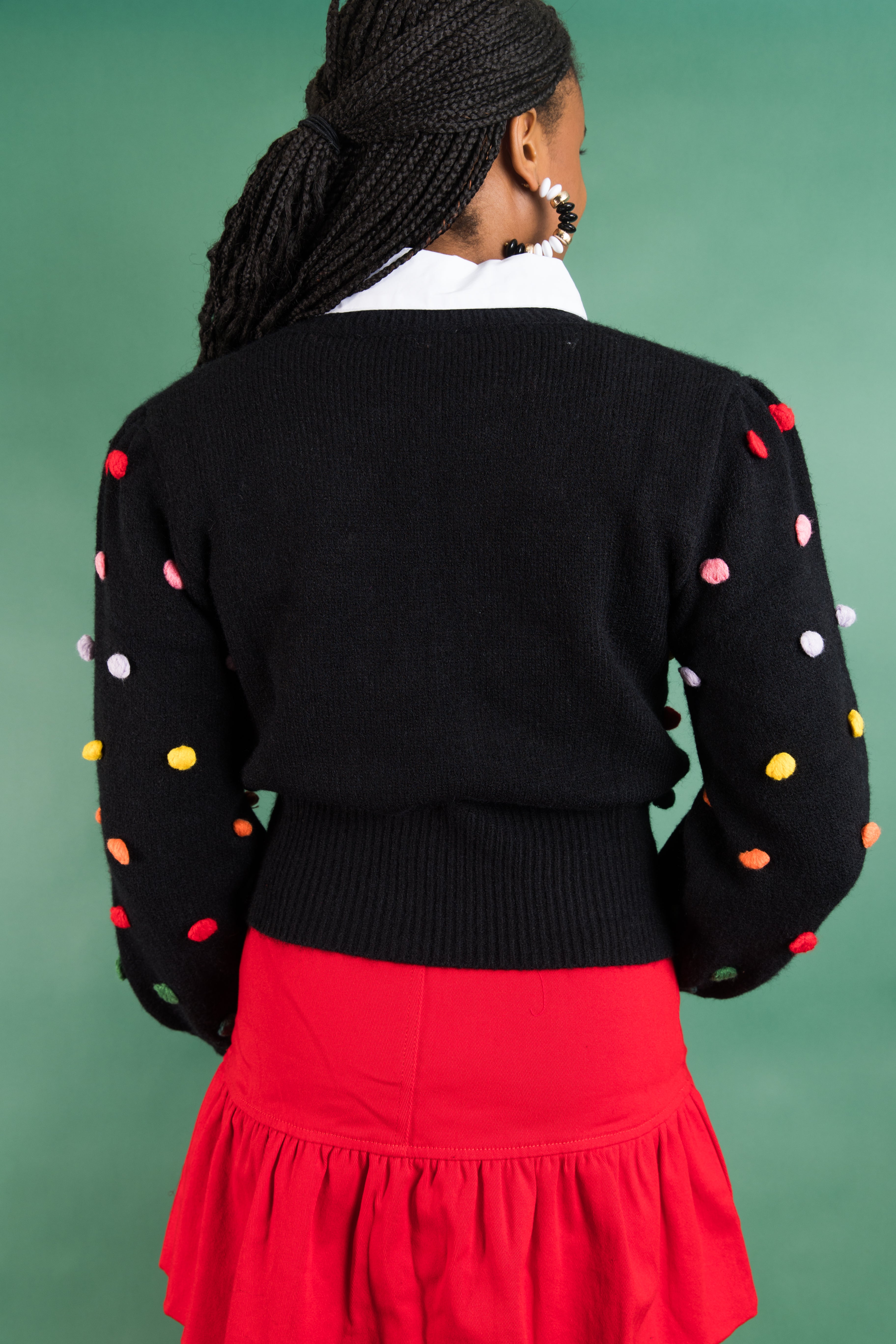 Pretty In Dots Sweater