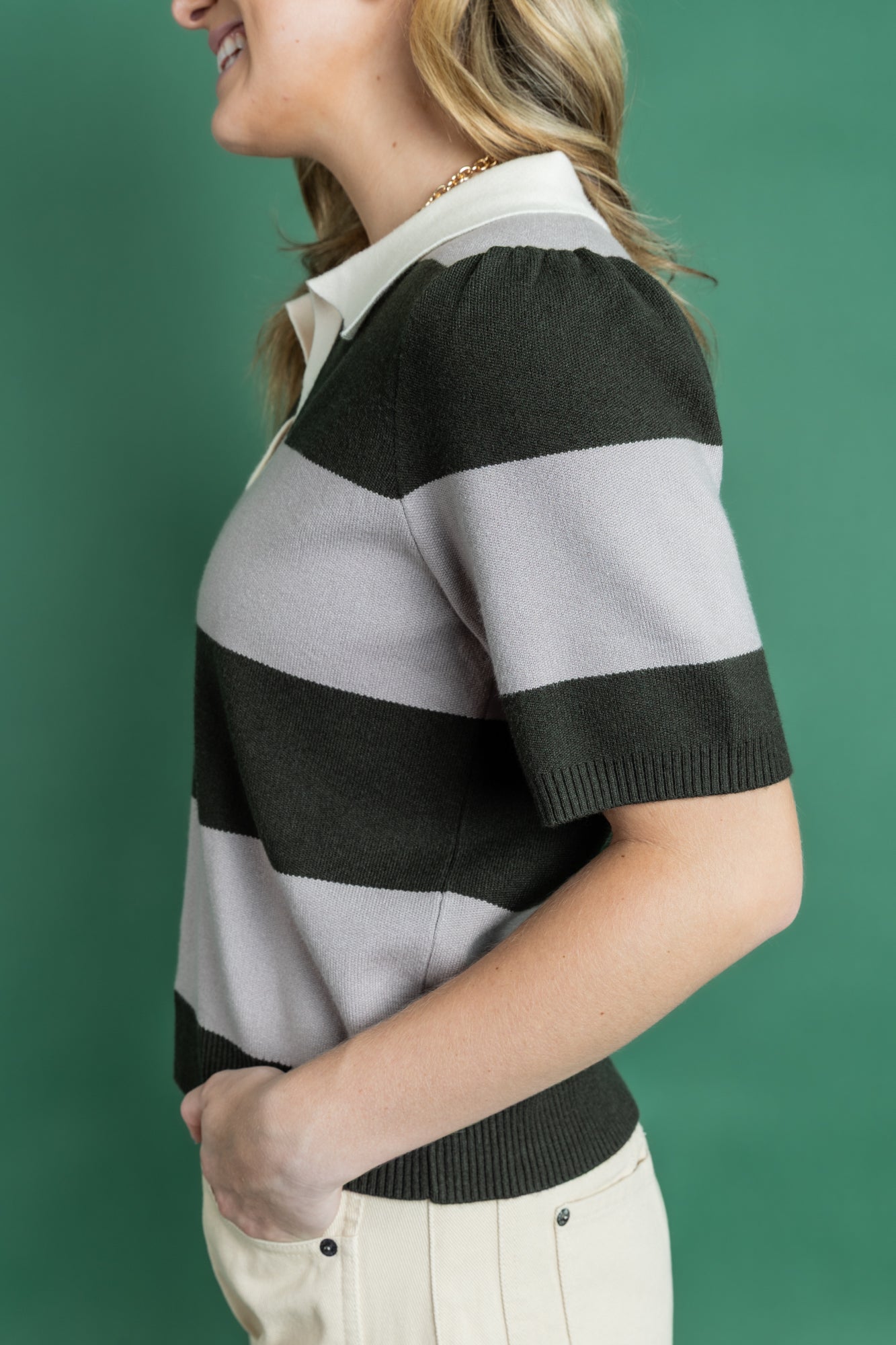 The Varsity Stripe Sweater