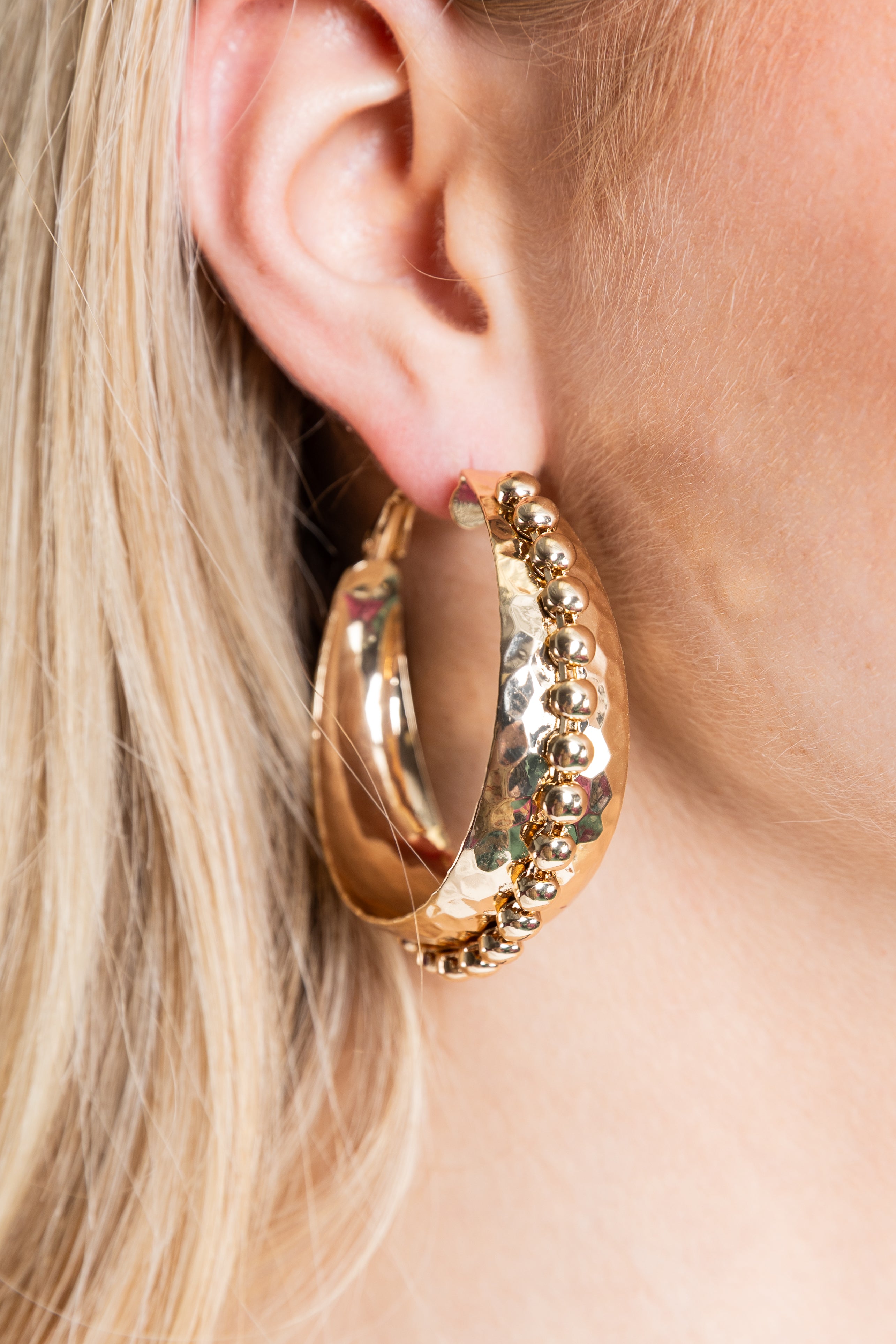 Radiance Round Hoops