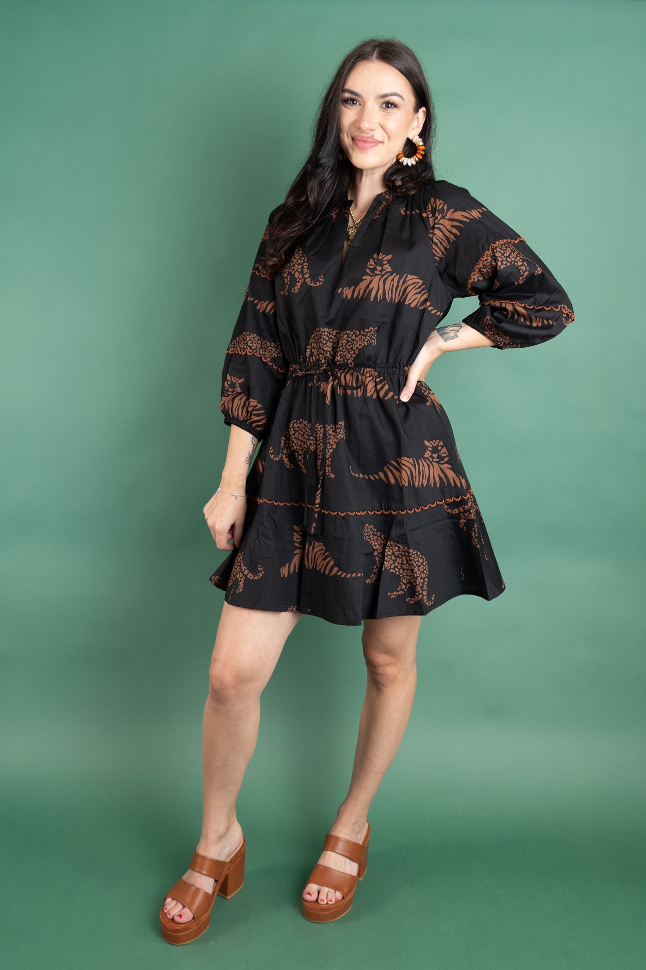 Midnight Prowl Mini Dress