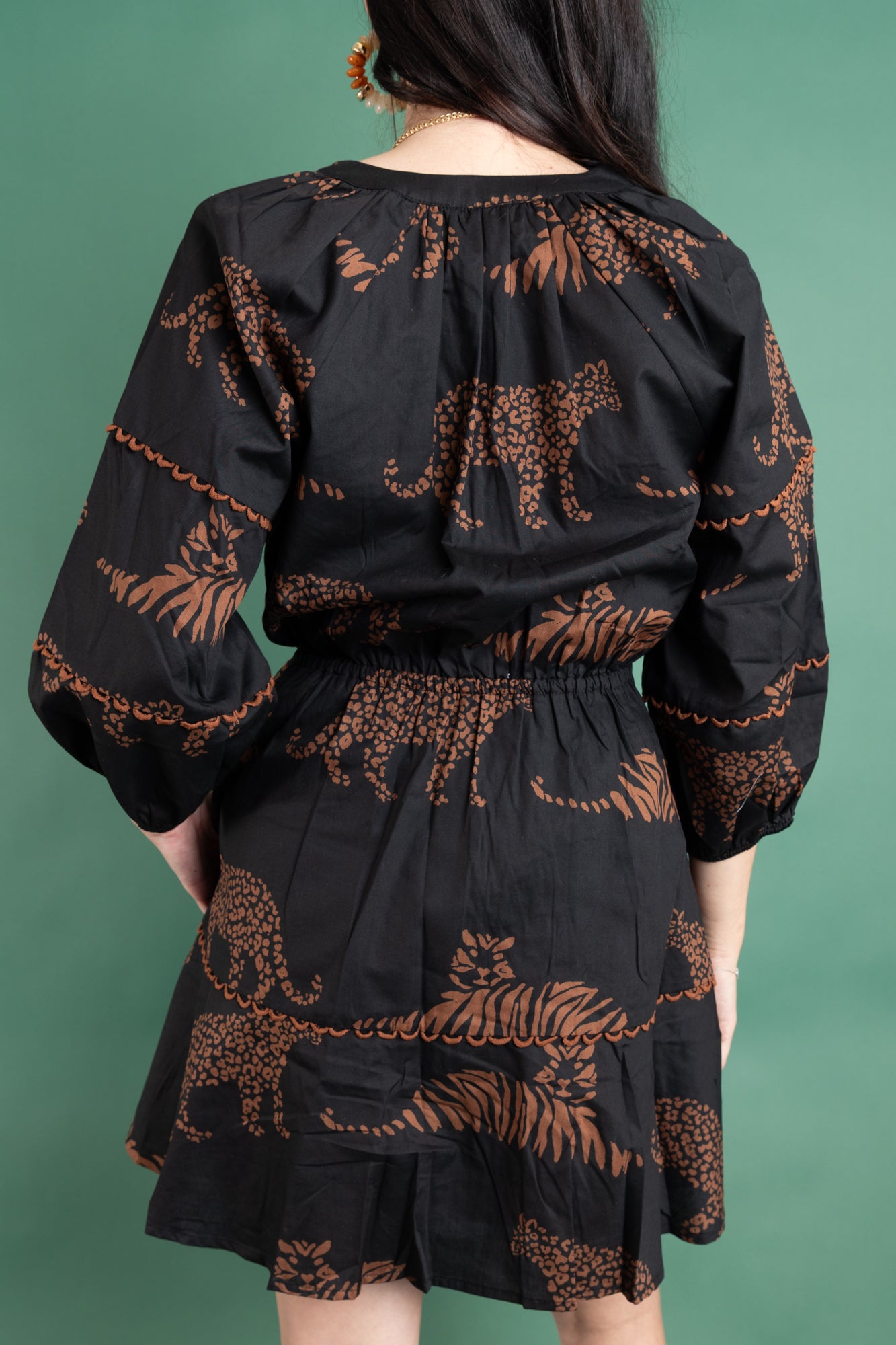 Midnight Prowl Mini Dress