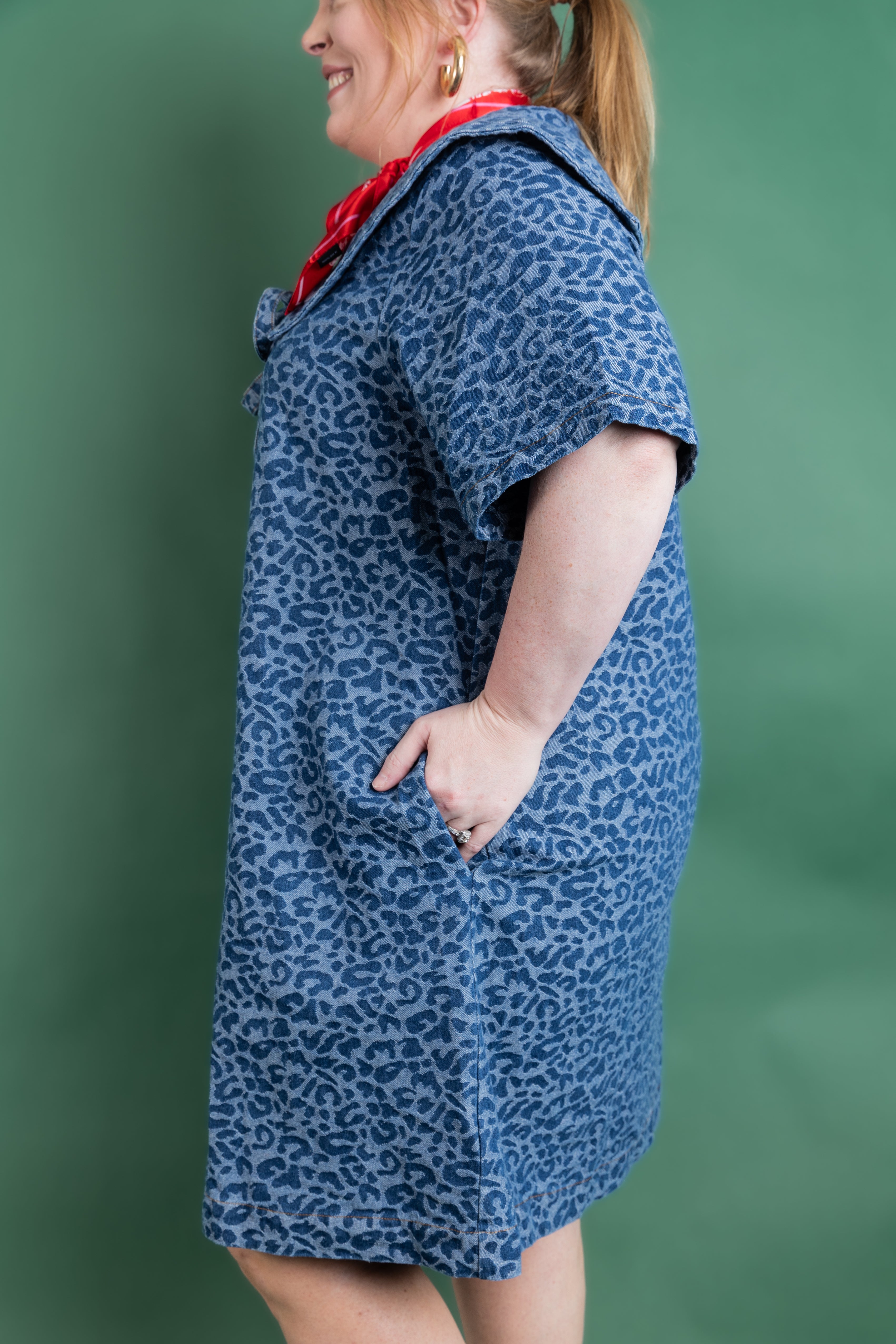 Plus Size Sassy Safari Dress