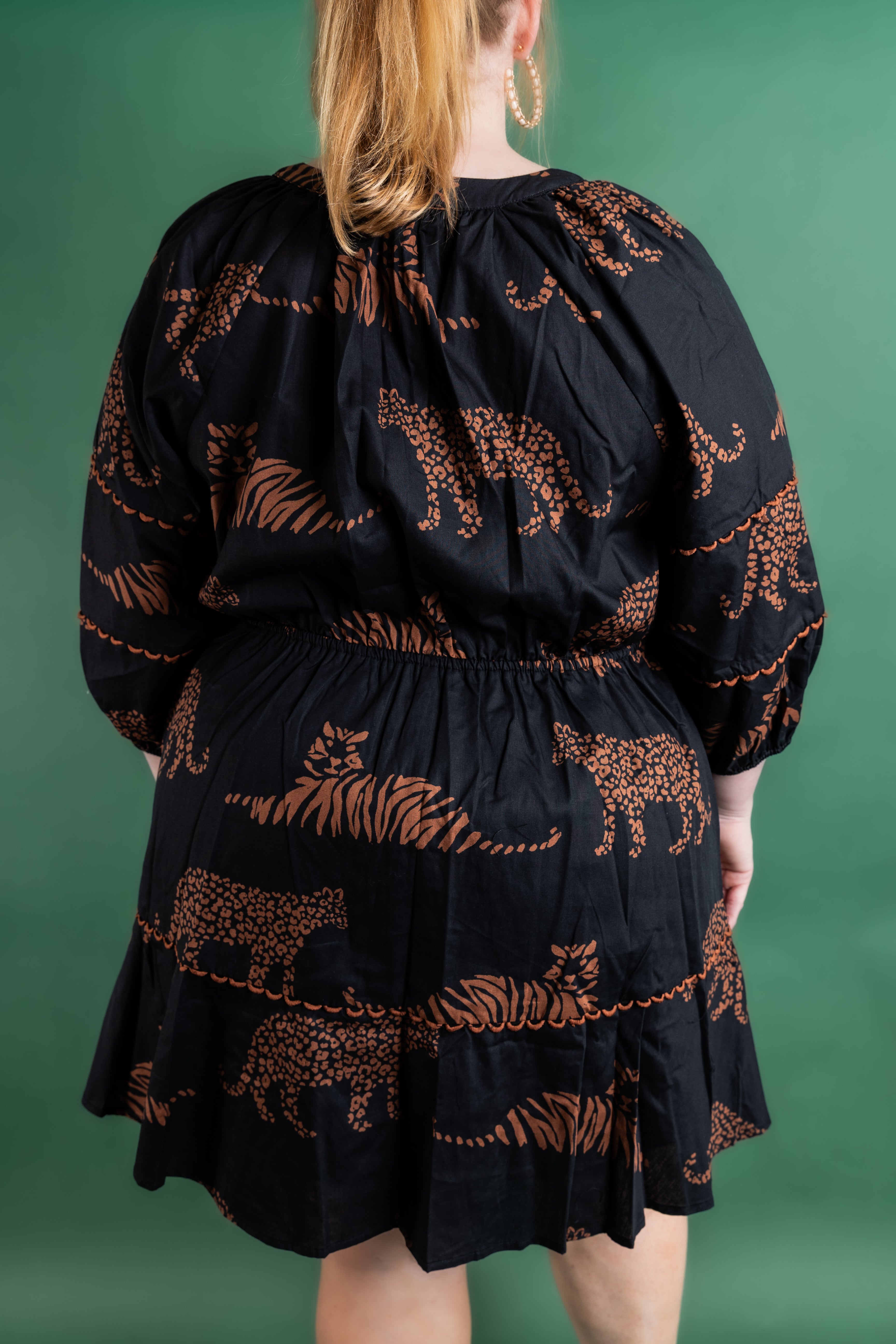 Plus Size Midnight Prowl Midi