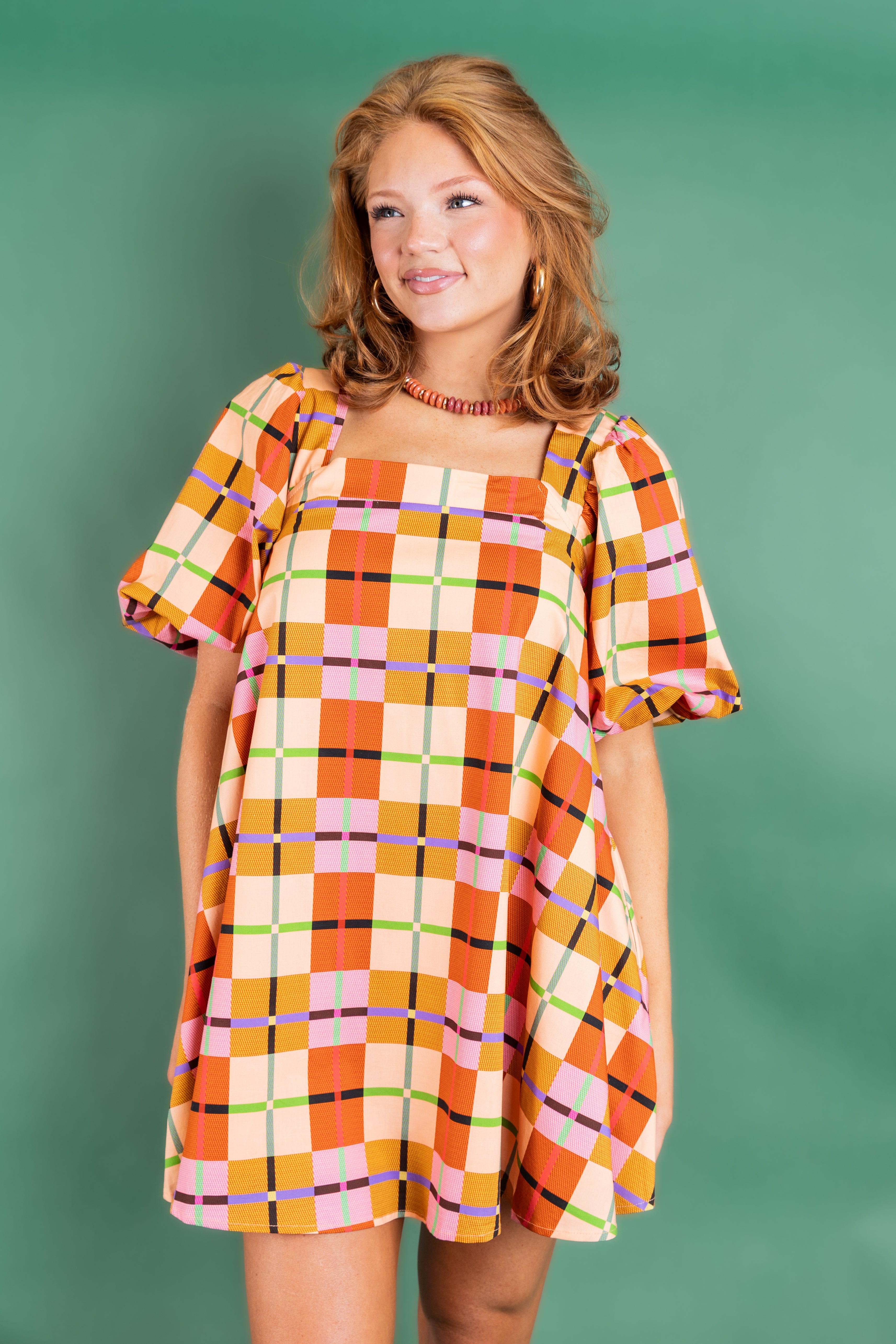 Lola Plaid Dress