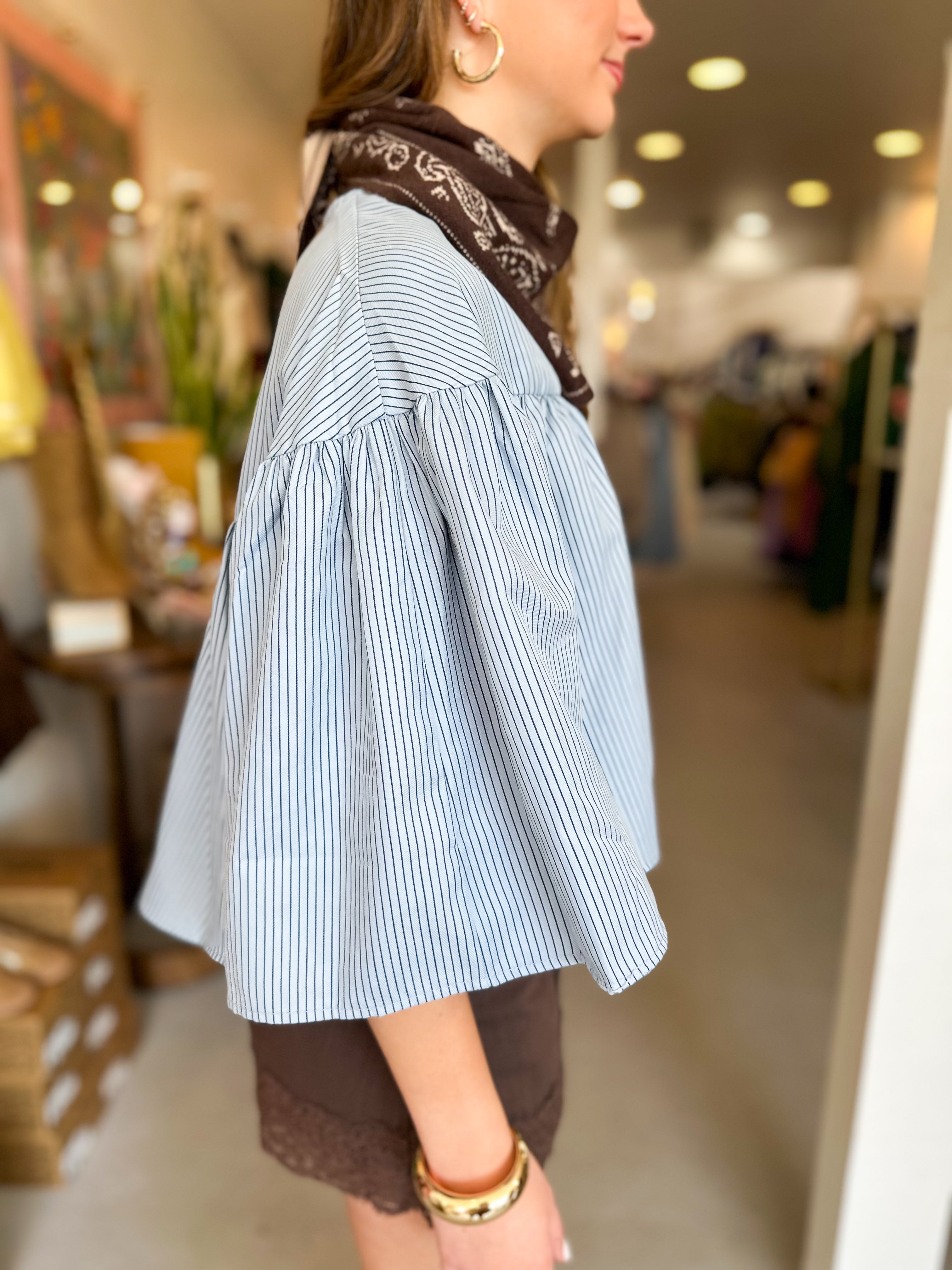Swing Cape Stripe Top